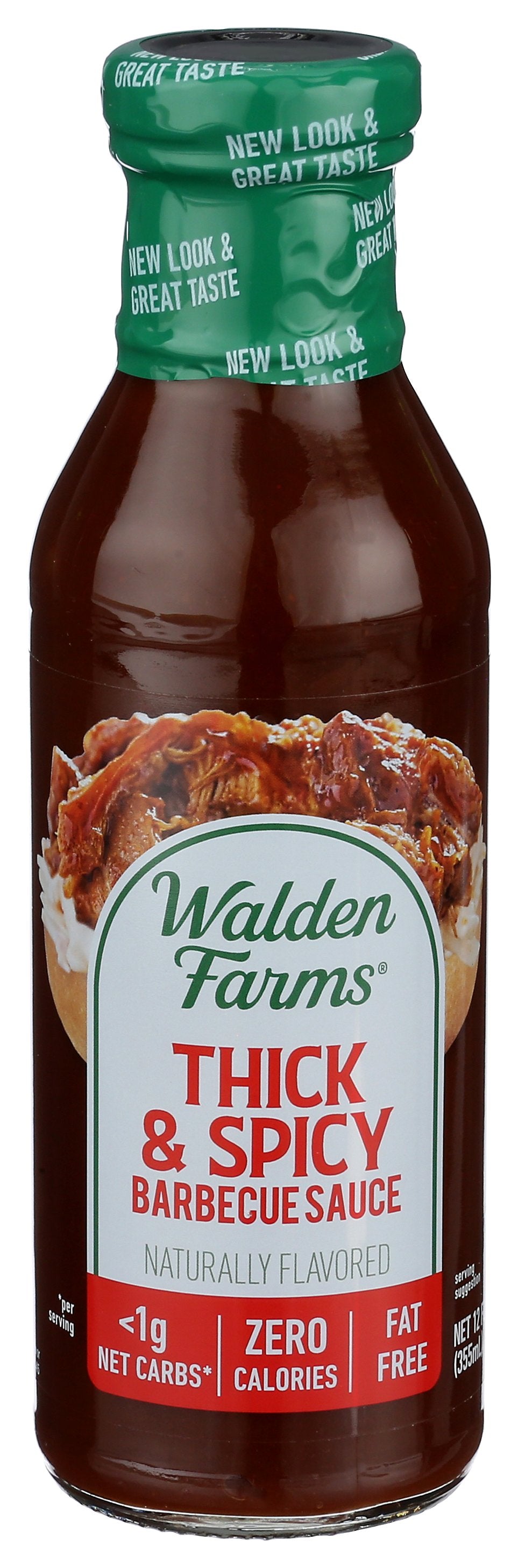 WALDEN FARMS SAUCE BBQ CF THICK SPICY - Case of 6
