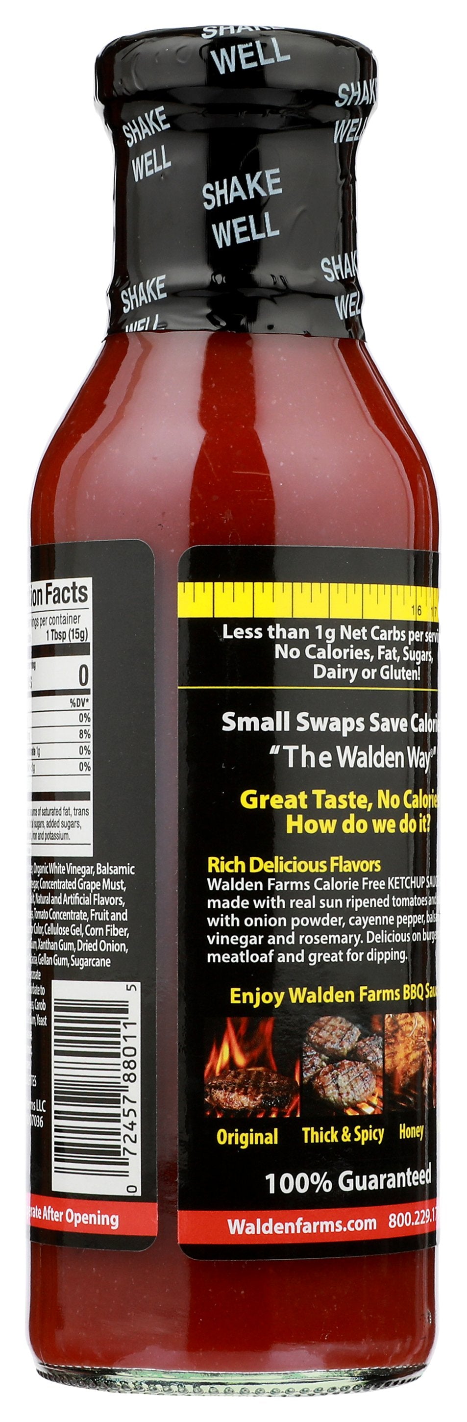 WALDEN FARMS KETCHUP CF - Case of 6