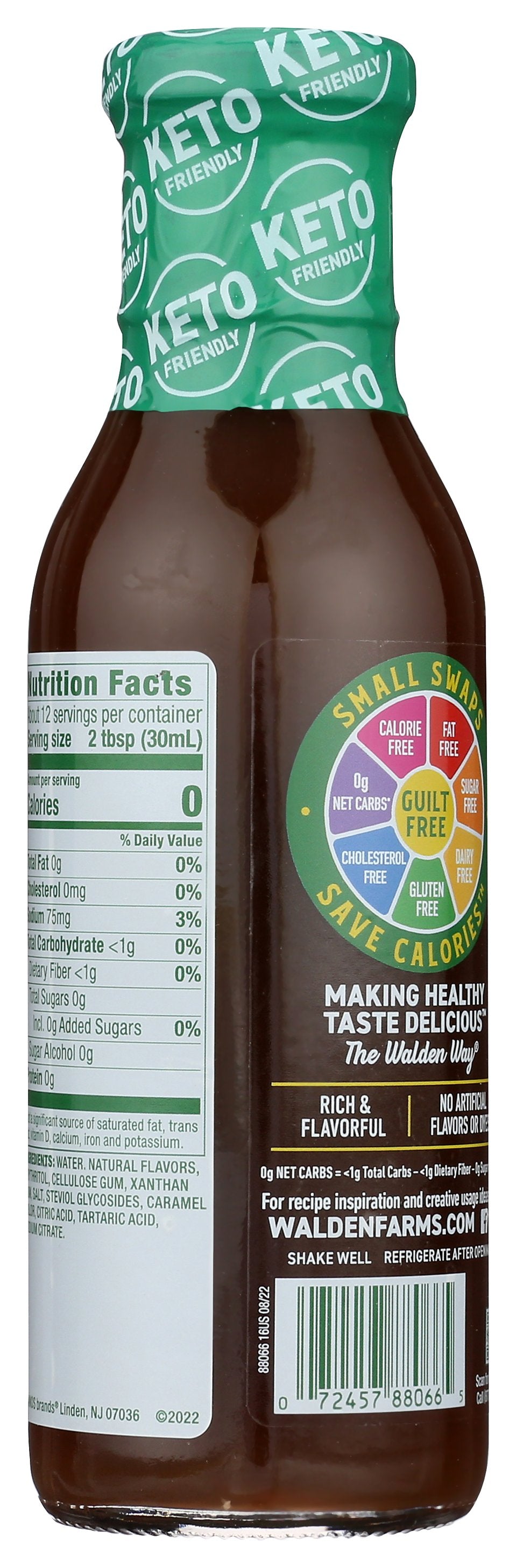 WALDEN FARMS SYRUP CF PNCAKE - Case of 6