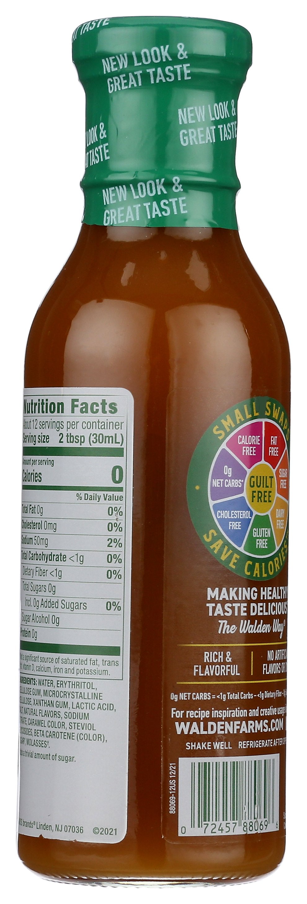 WALDEN FARMS SYRUP CF CARAMEL - Case of 6