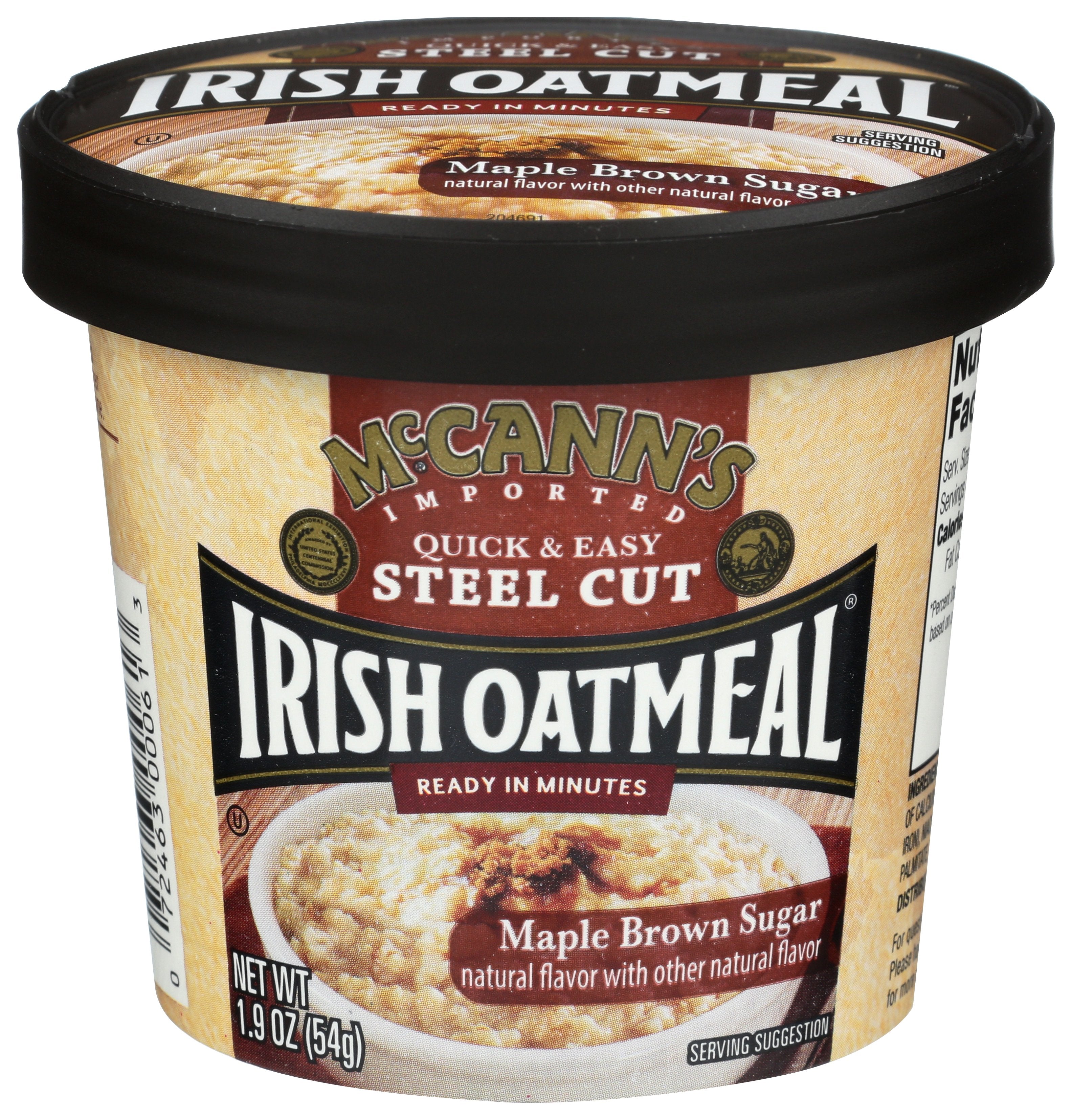 MCCANN OATMEAL INST CUP MPL SUGR - Case of 12
