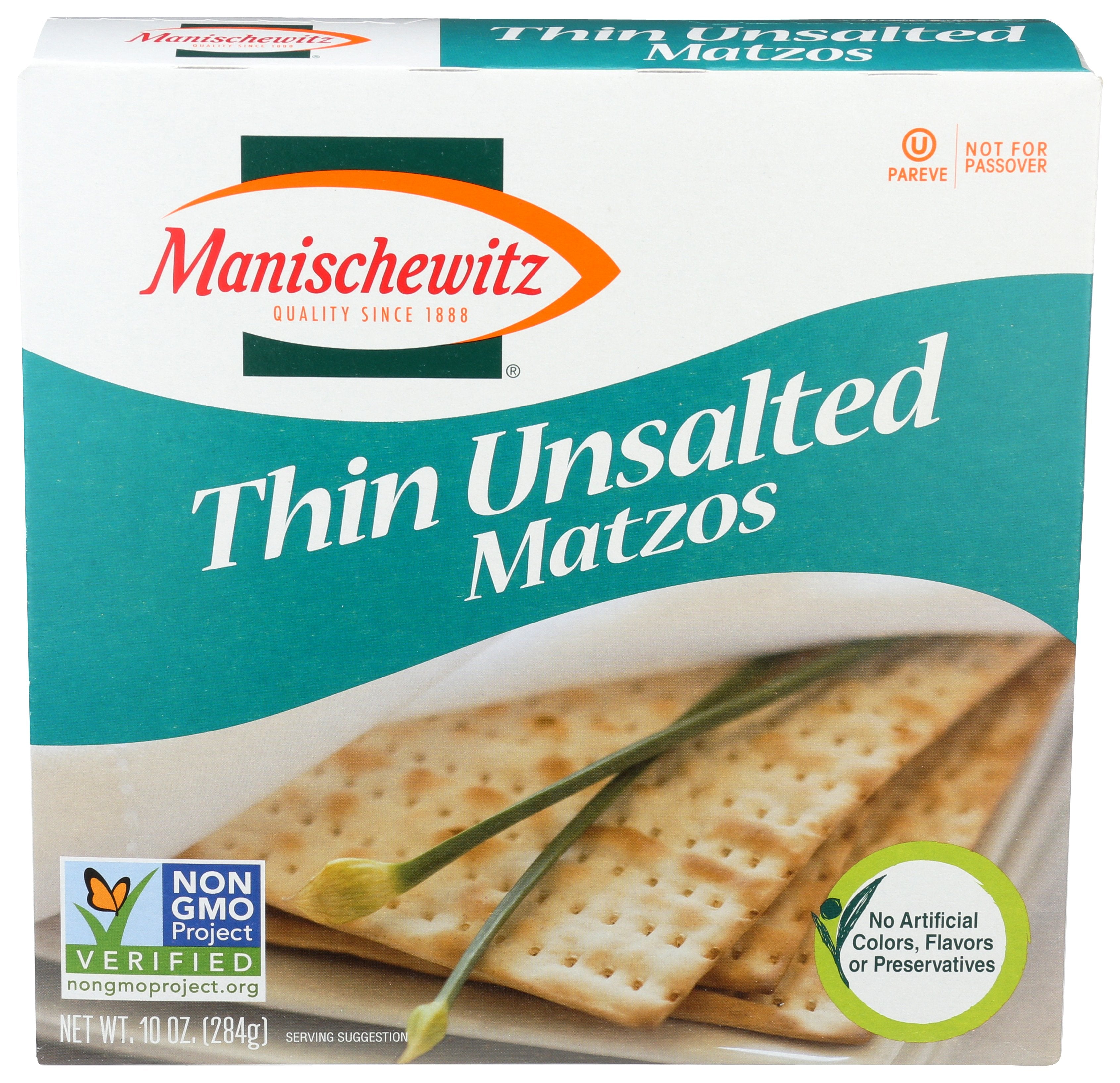 MANISCHEWITZ MATZO THINS UNSLTD - Case of 12