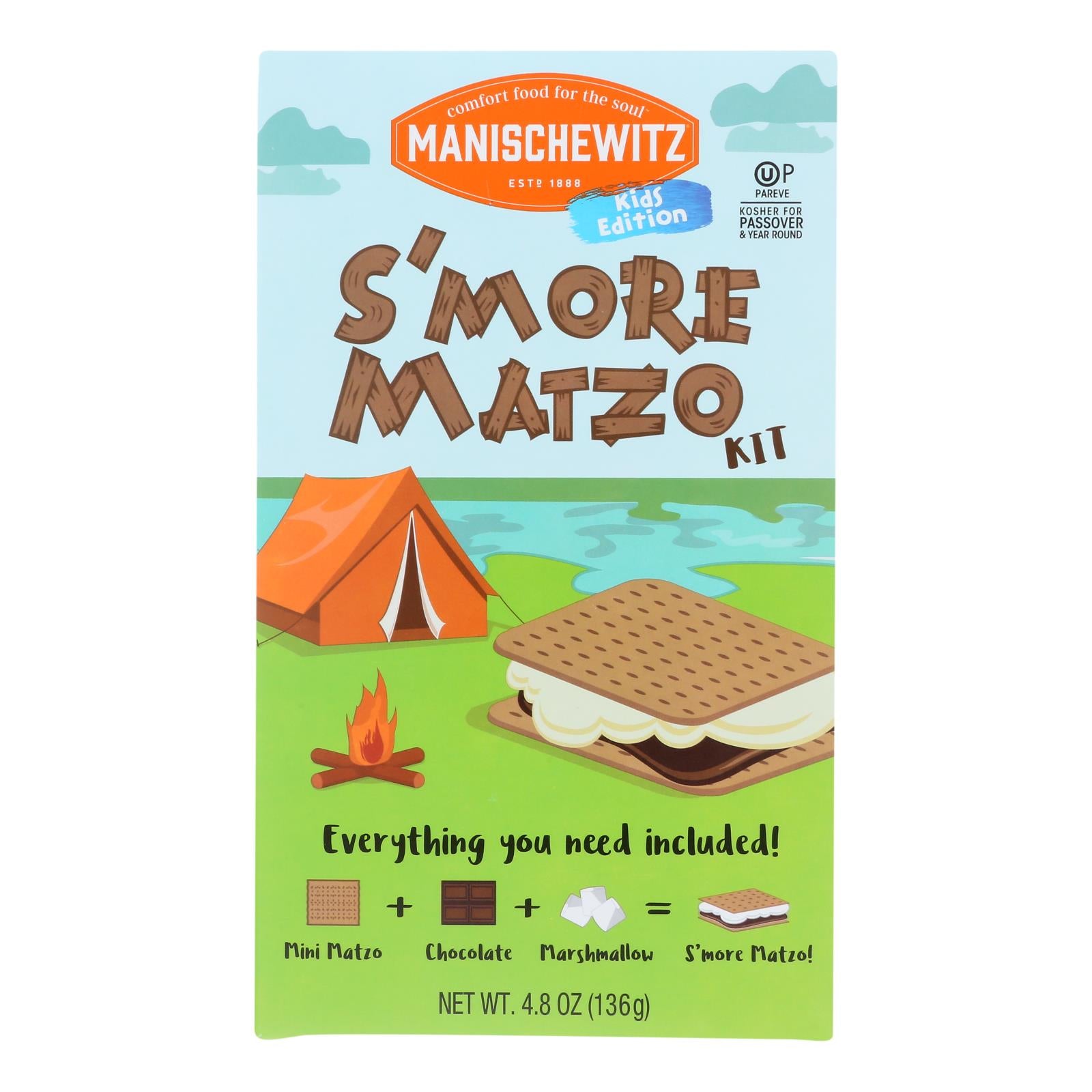 Manischewitz - Matzo Smores Kit - Case of 12-4.8 OZ