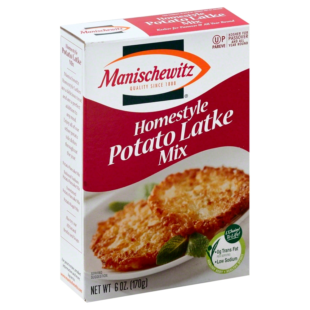 Manischewitz Homestyle Potato Latke Mix (Case of 6)