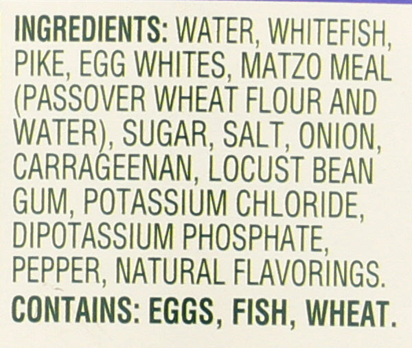 MANISCHEWITZ FISH PIKE & WHITE SWEET - Case of 6