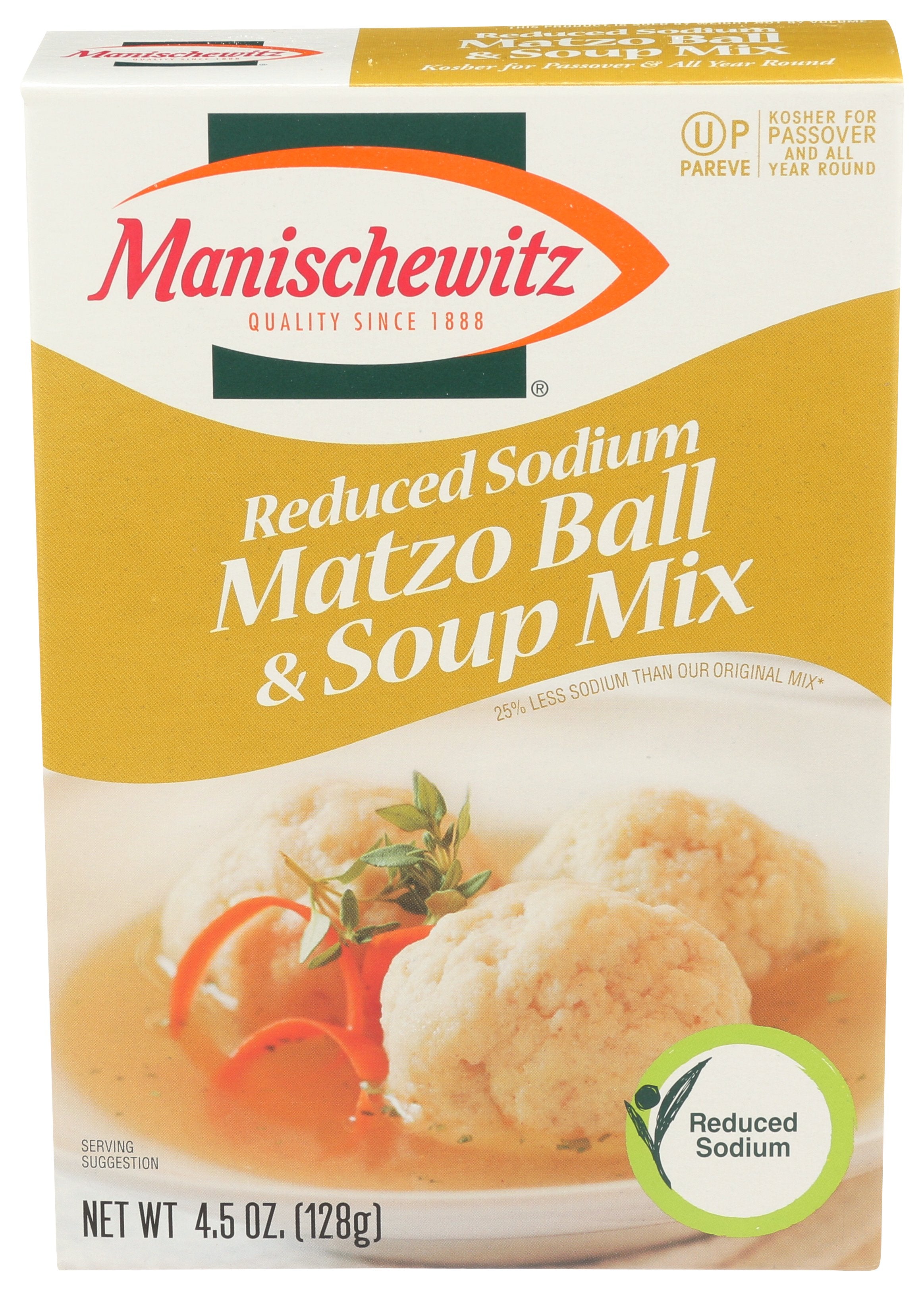 MANISCHEWITZ SOUP MIX MATZO BALL LS - Case of 12