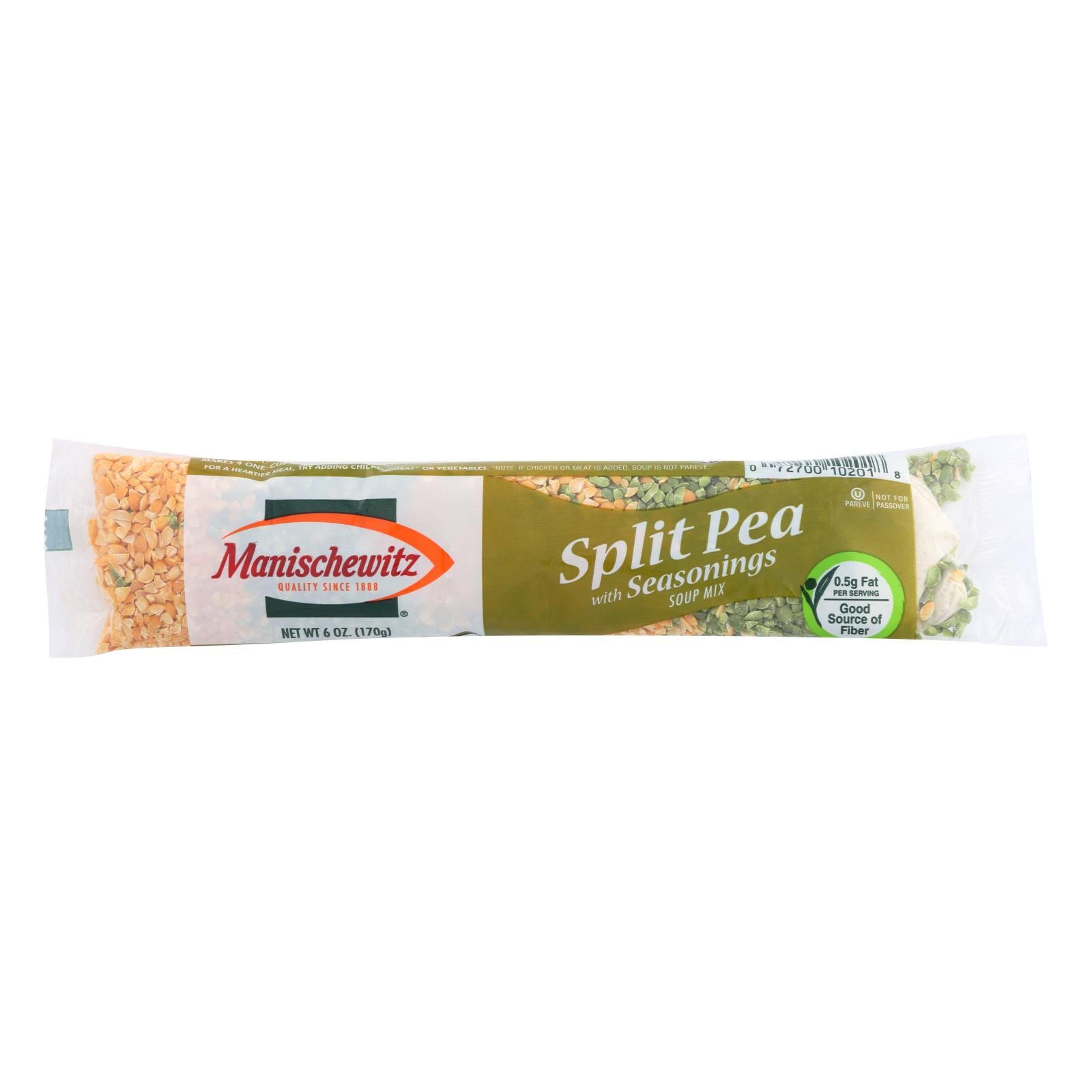 Manischewitz - Split Pea Cello Soup Mix - Case of 24 - 6 oz.