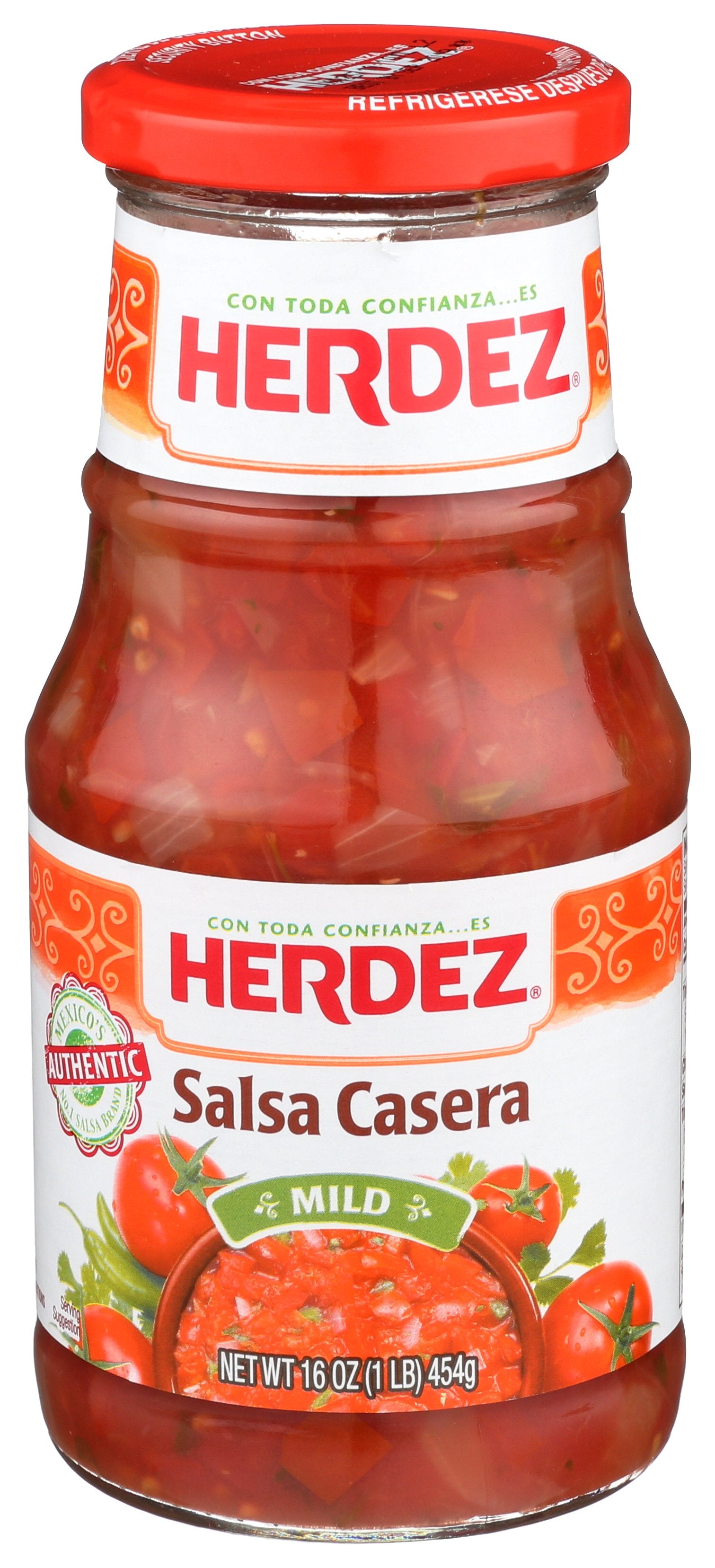 HERDEZ SALSA CASERA MILD - Case of 6