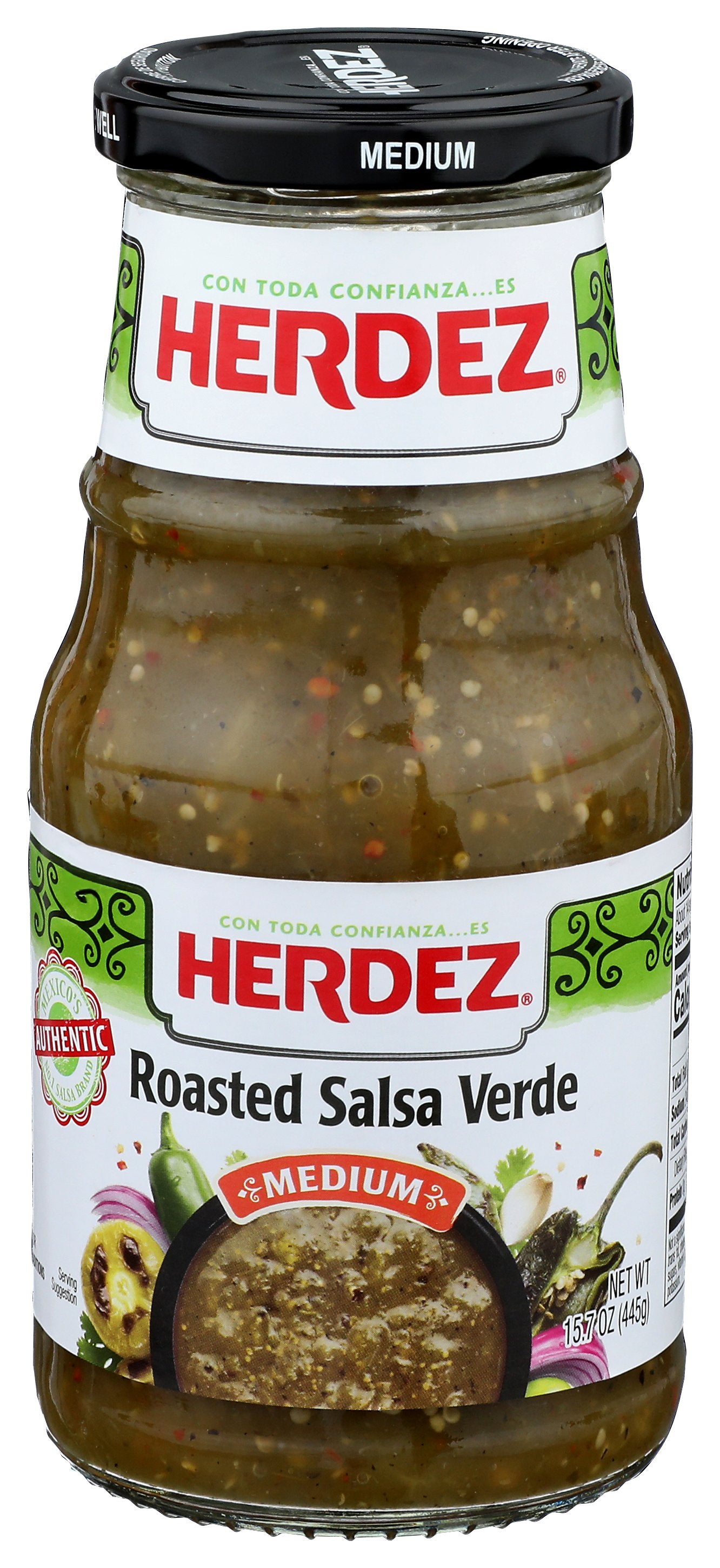 HERDEZ SALSA GREEN ROASTED - Case of 12