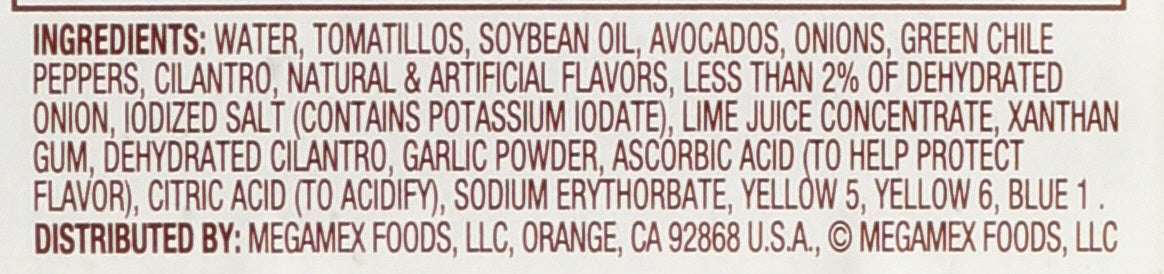 HERDEZ SALSA GUACAMOLE MILD - Case of 12