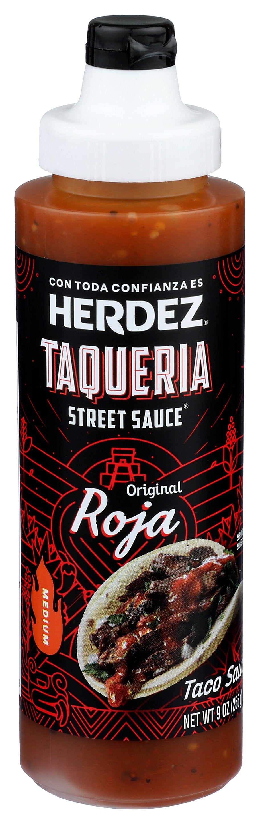 HERDEZ SAUCE RED TAQUERIA - Case of 8