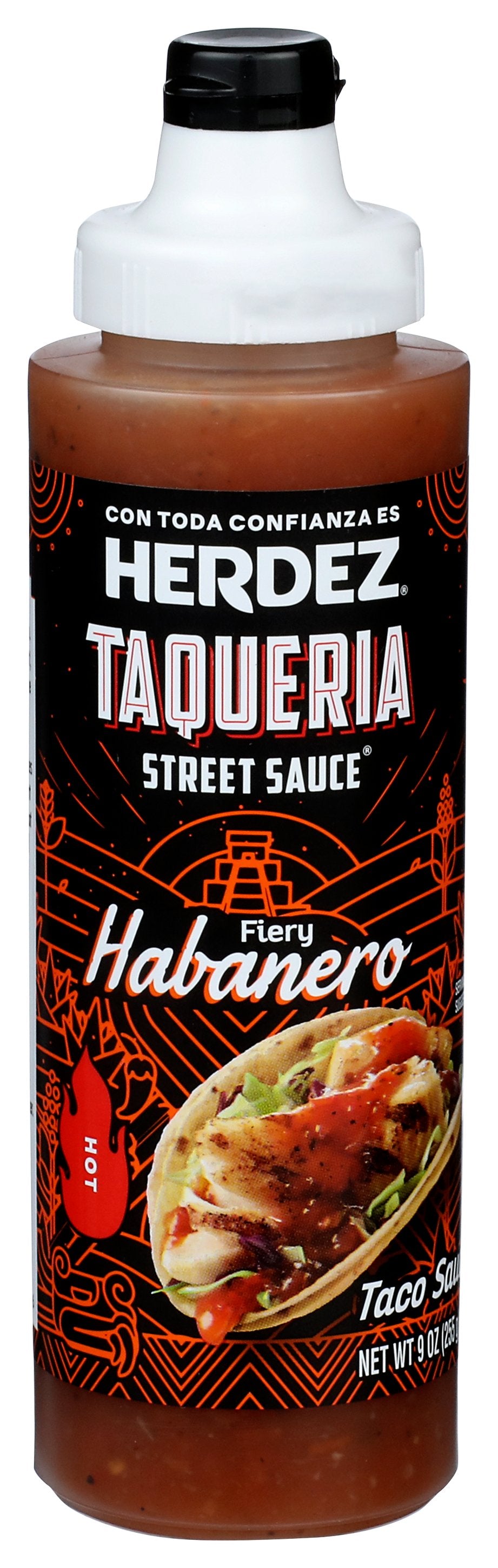 HERDEZ TACO SAUCE HABNRO TAQUERIA - Case of 8