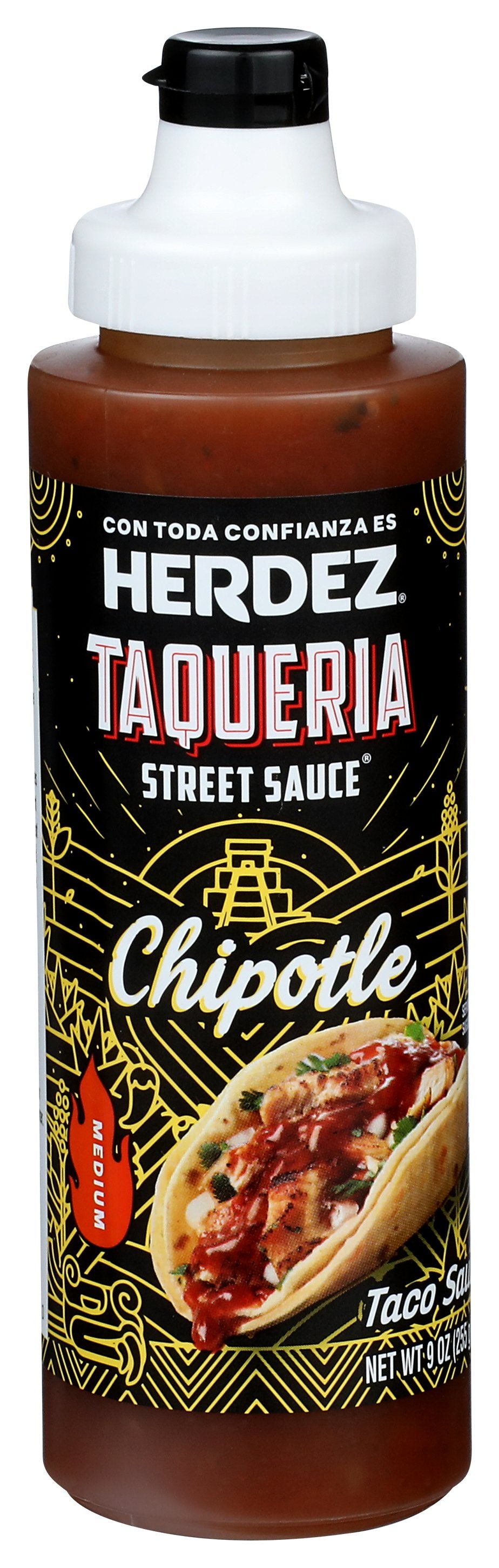 HERDEZ SAUCE TACO CHIPOILE TAQRA - Case of 8