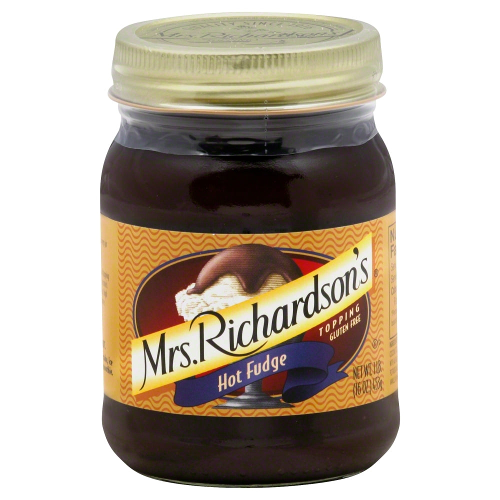 Mrs. Richardson's - Dessert Sauce Hot Fudge - Case of 6 -15.5 OZ