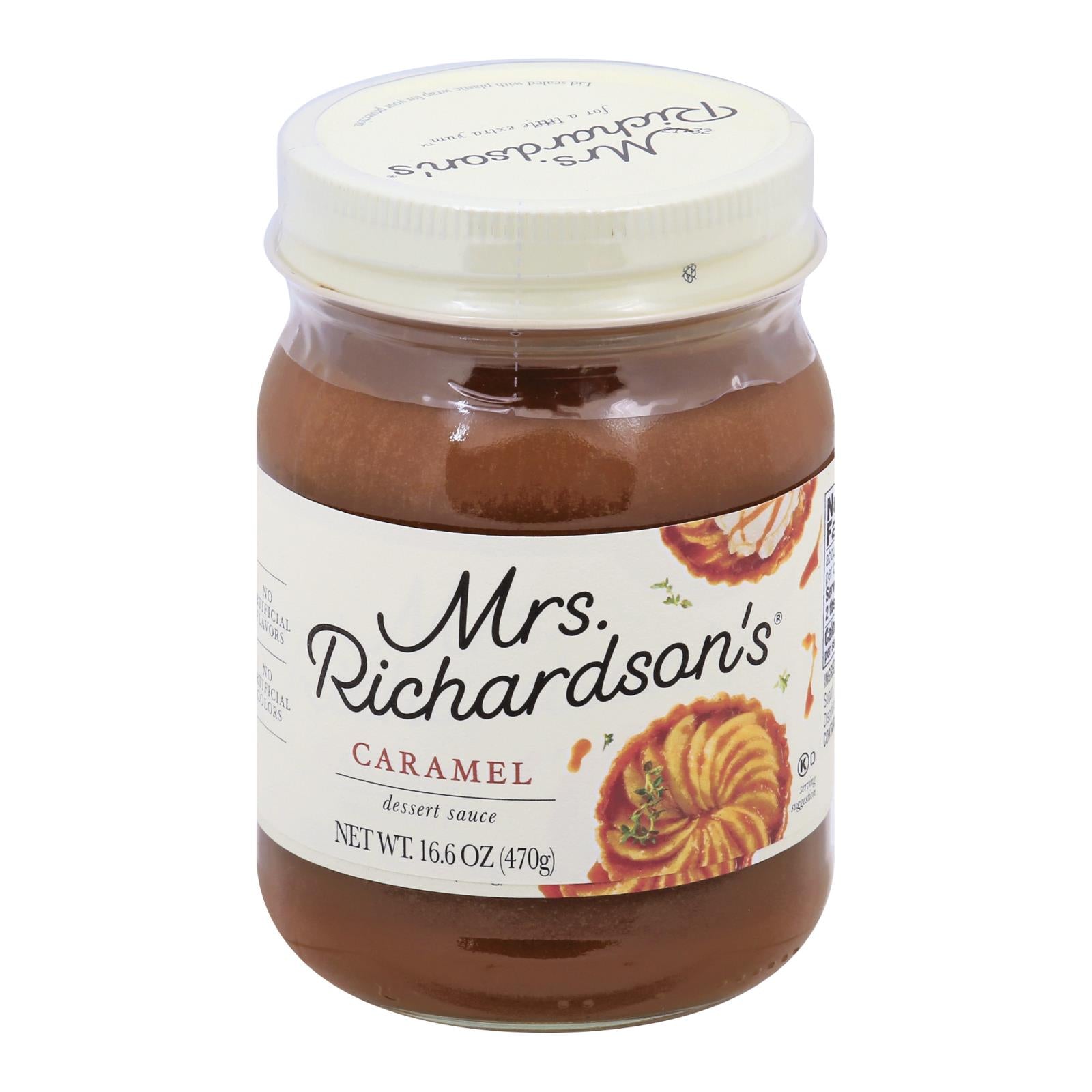 Mrs. Richardson's - Dessert Sauce Caramel - Case of 6-16.6 OZ