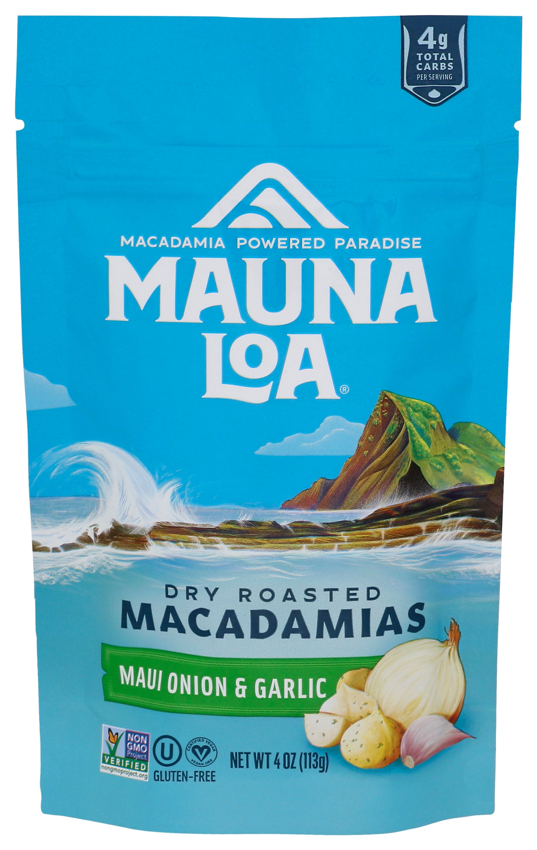 MAUNA LOA MACADAMIA ONION GARLIC - Case of 6