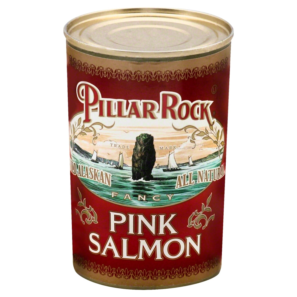 Pillar Rock Pink Salmon - Case of 24 - 14.75 oz