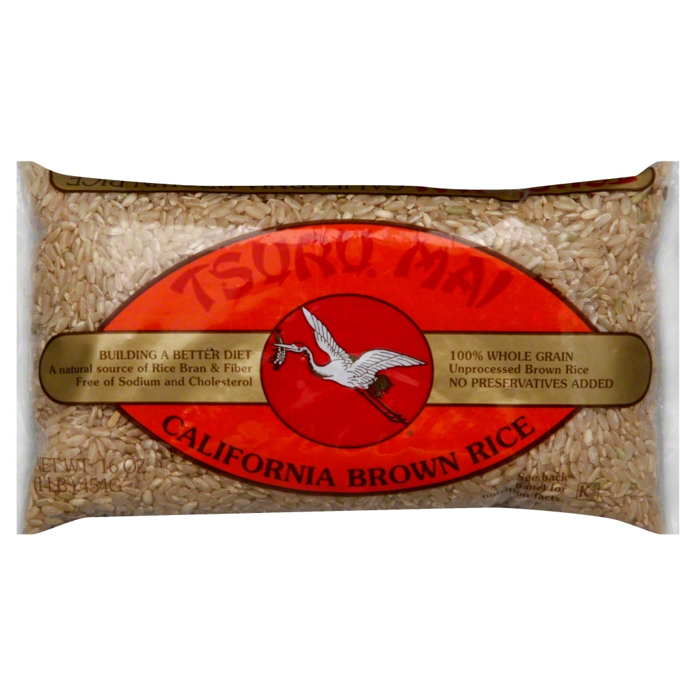 Tsuru Mai Rice Brown - Count of 12 - 16oz