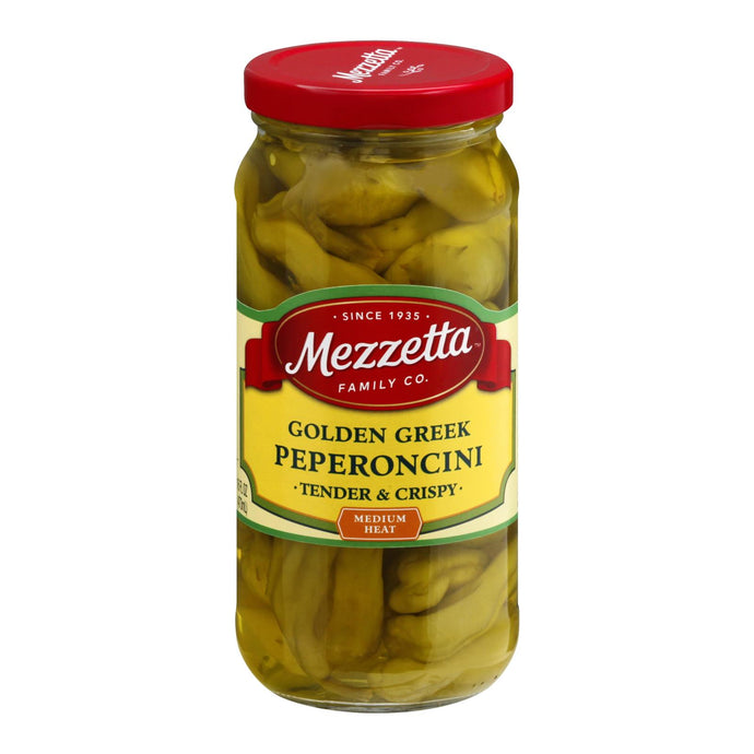 Mezzetta Greek Pepperoncini - Case Of 6 - 16 Fl Oz.