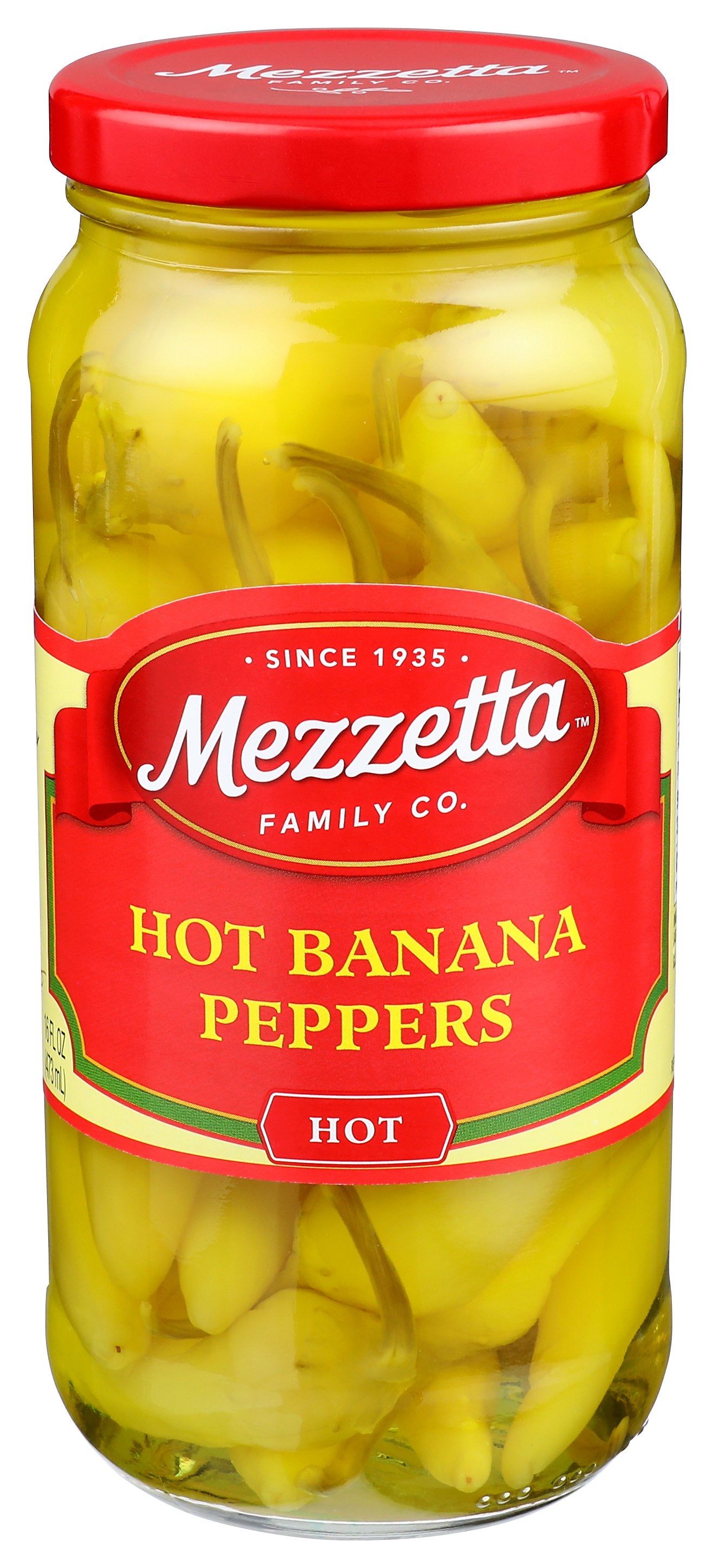 MEZZETTA PEPPER BANANA HOT - Case of 6