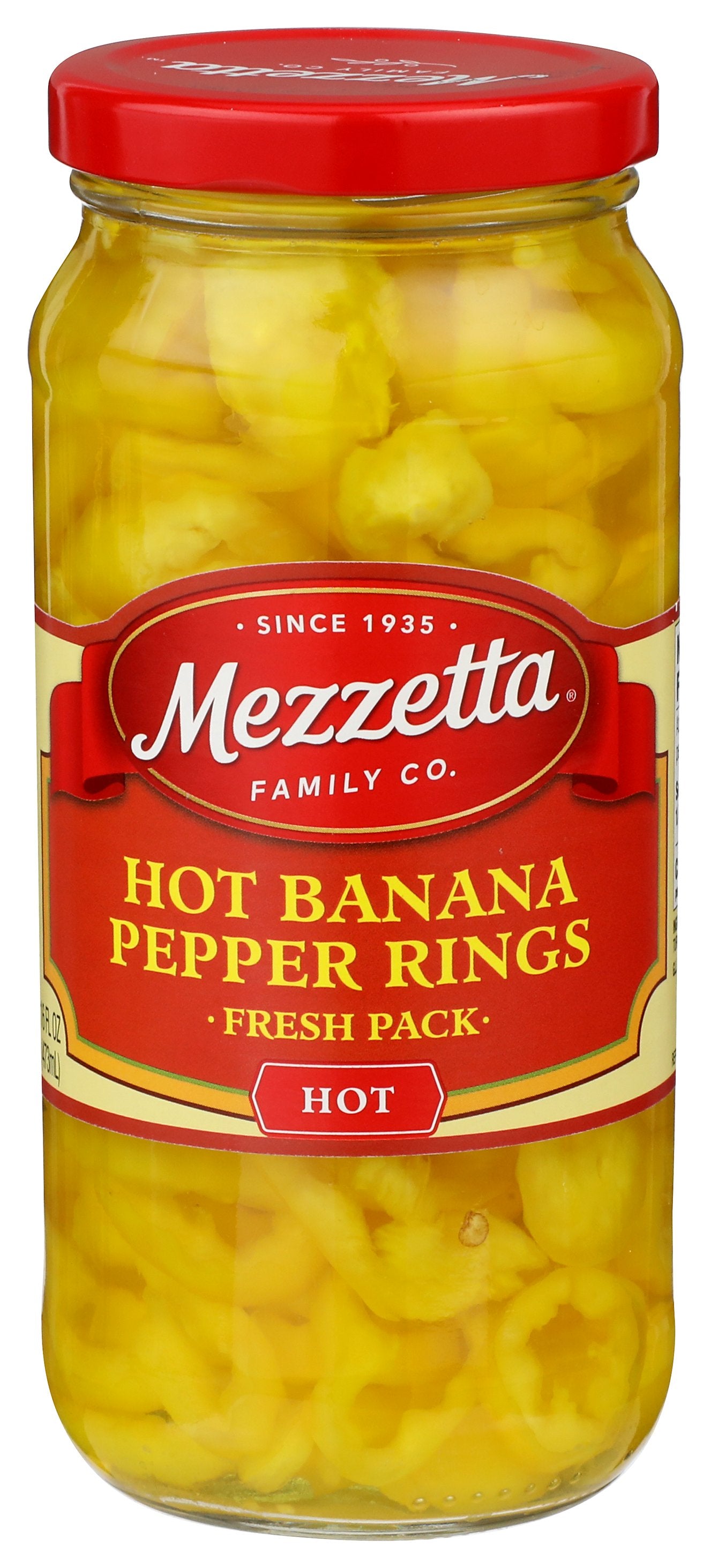 MEZZETTA PEPPER BANANA HOT SLC - Case of 6