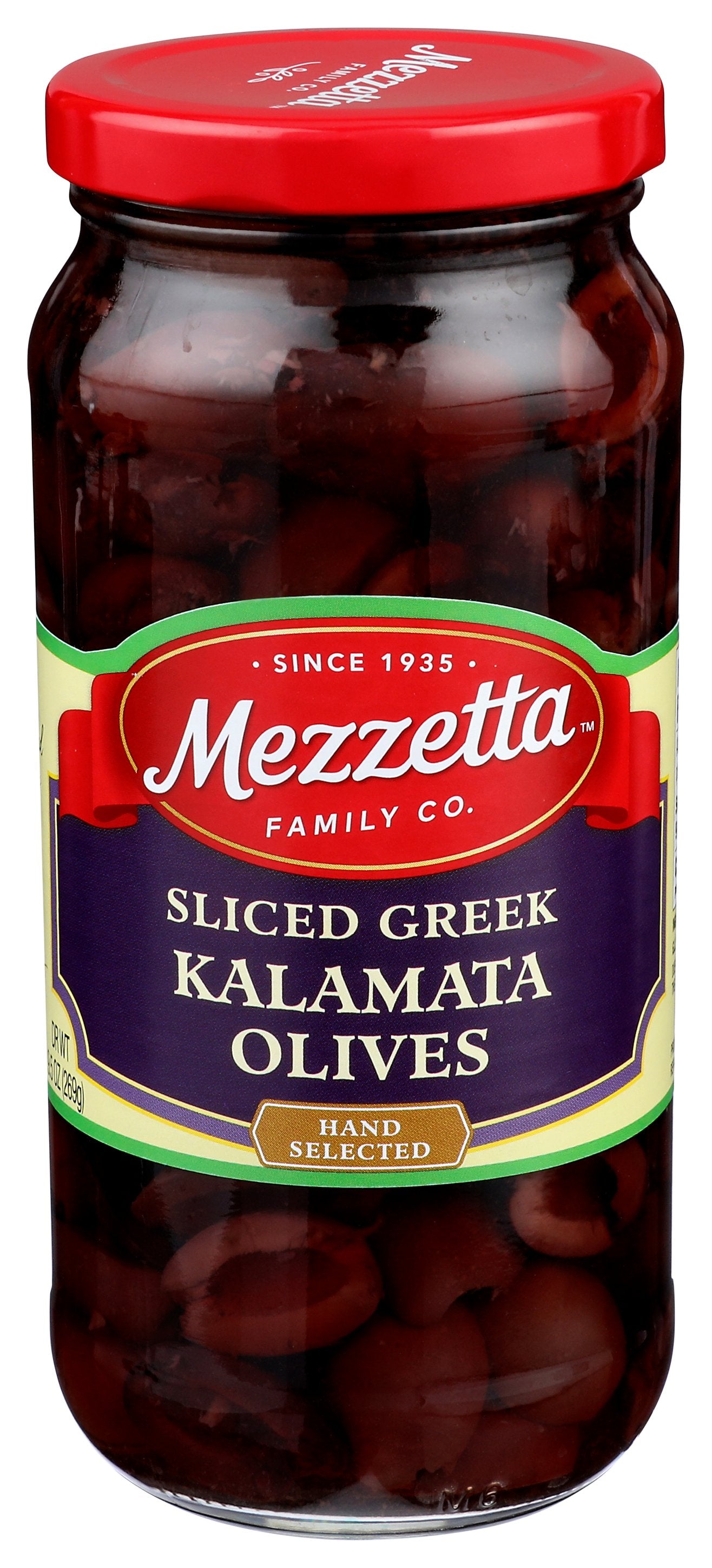 MEZZETTA OLIVE KALAMATA SLC - Case of 6