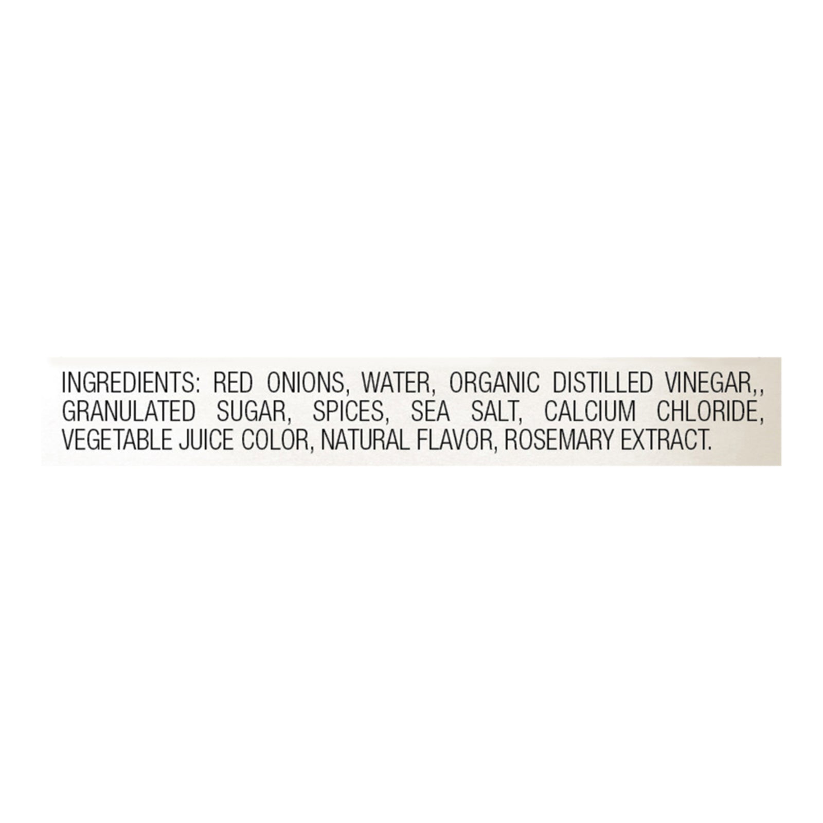 Jeff's Garden - Onions Pickled Red - Case Of 6-12 Fz