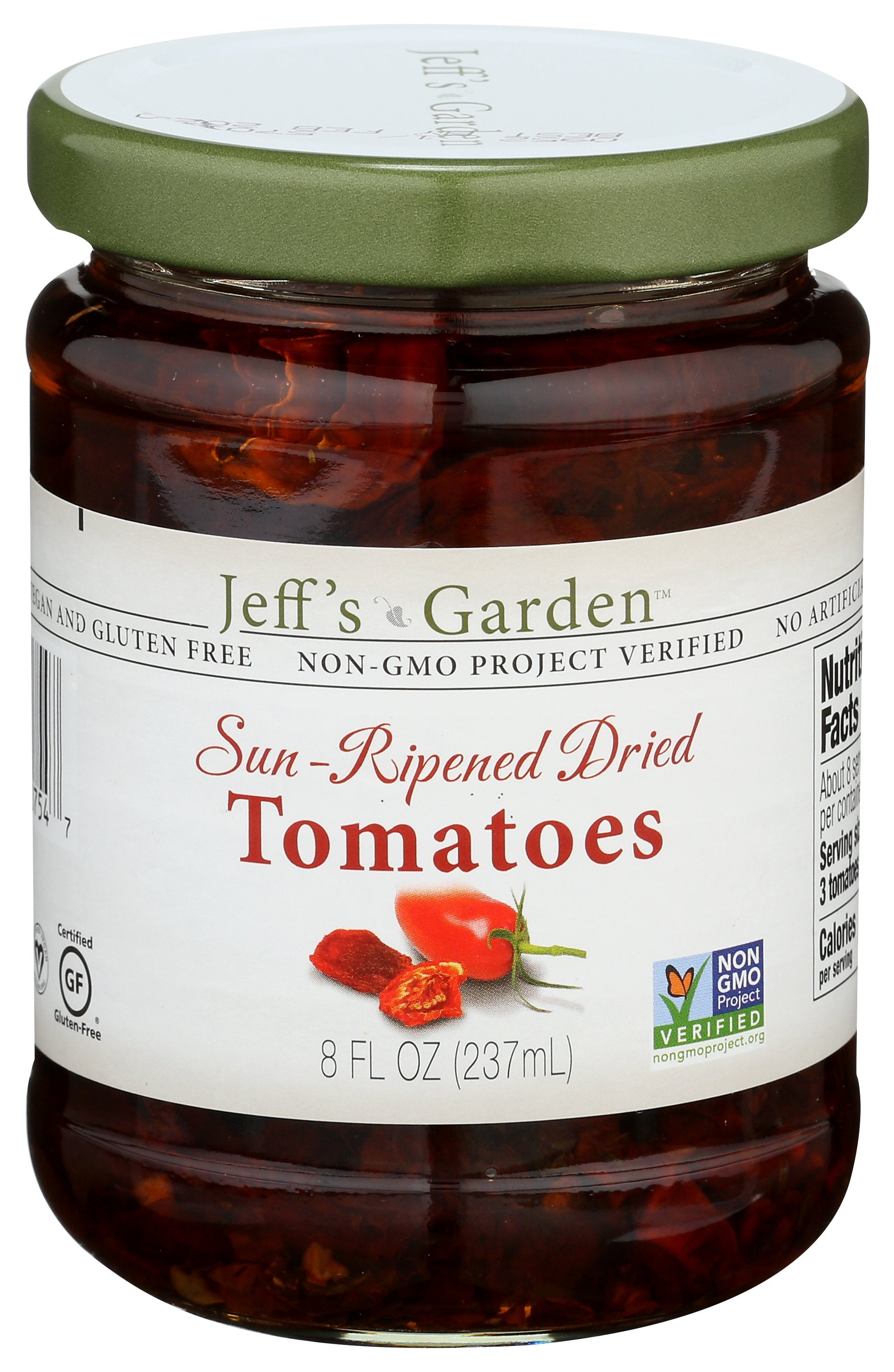 JEFFS GARDEN TOMATO DRD SUN RPND N OIL - Case of 6