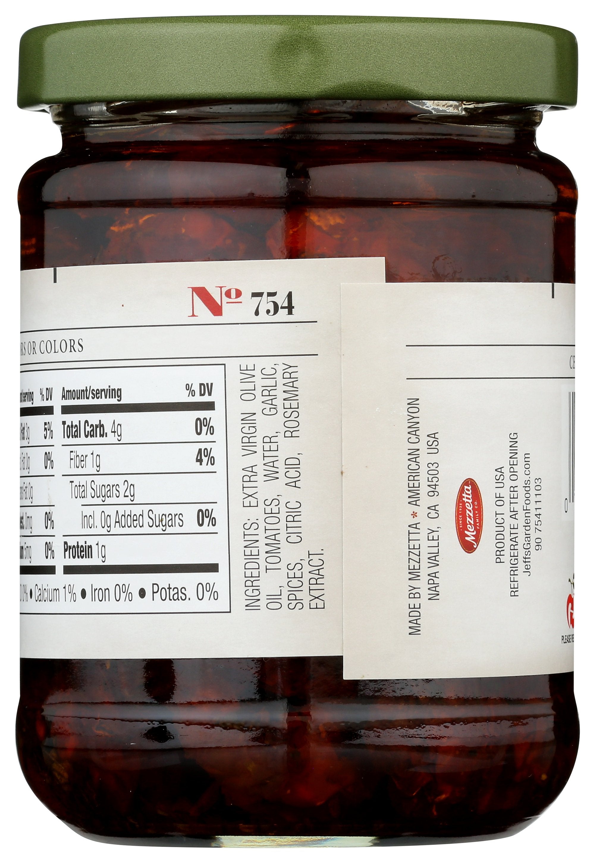 JEFFS GARDEN TOMATO DRD SUN RPND N OIL - Case of 6