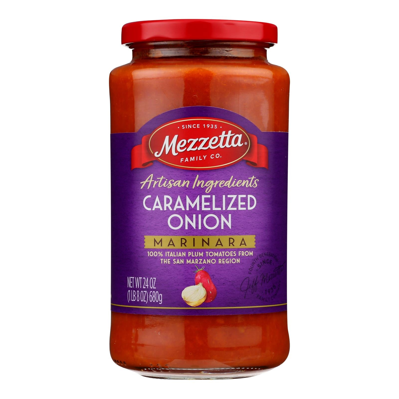 Mezzetta - Pasta Sauce Crmlzd Onion - Case of 6-24 OZ