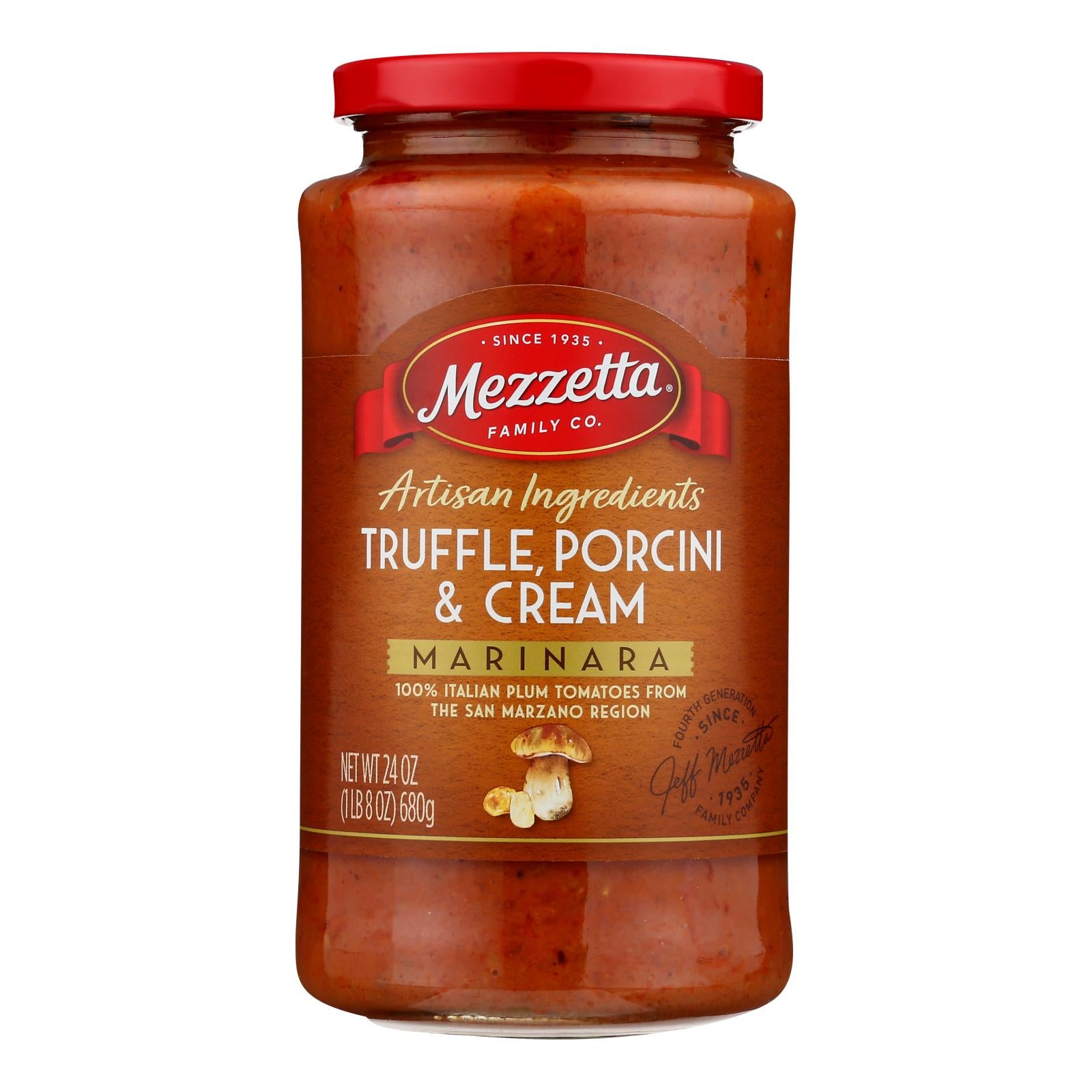 Mezzetta - Pasta Sauce Trfl Porcni Cream - Case Of 6-24 Oz