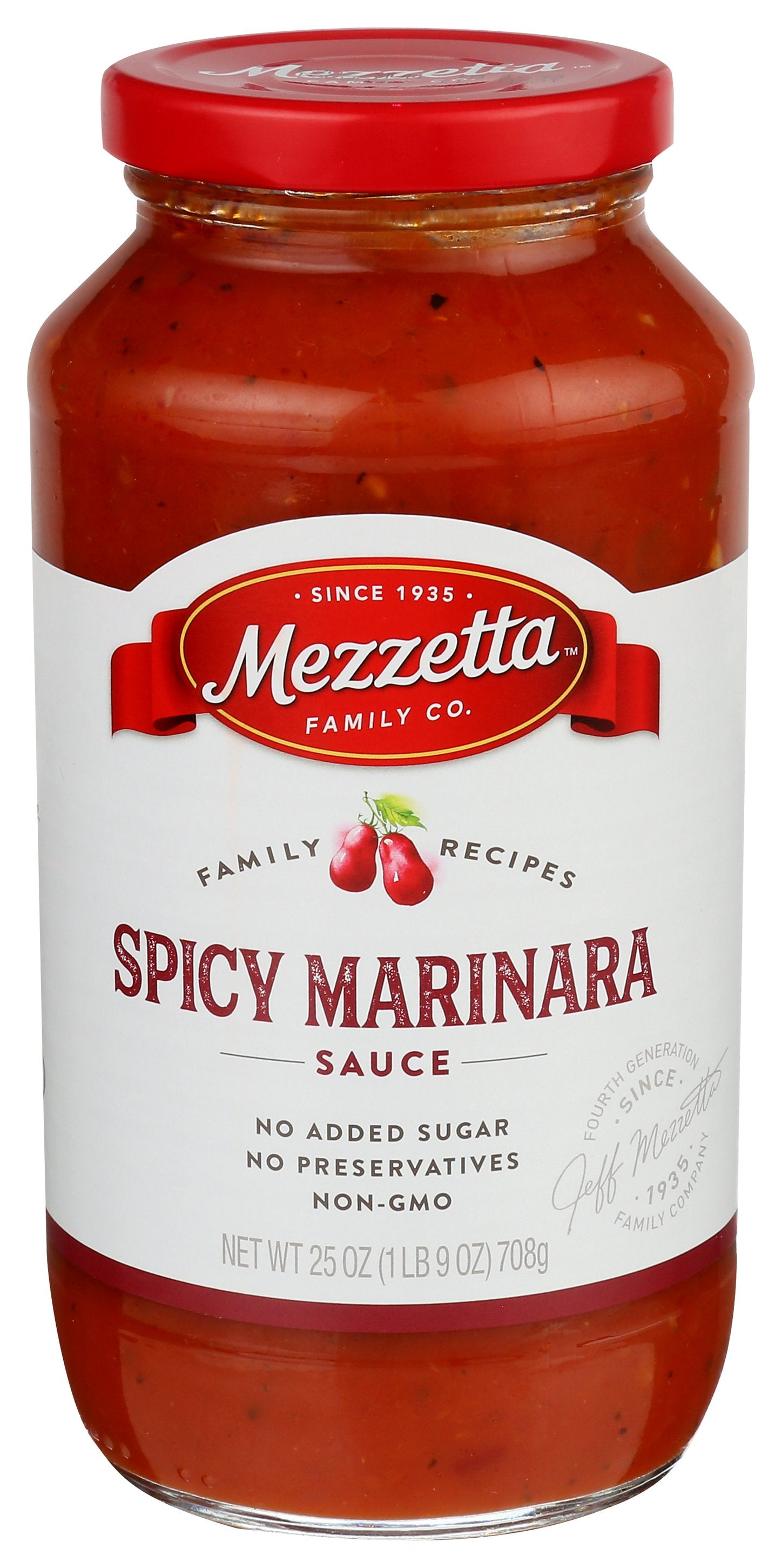 MEZZETTA SAUCE PSTA SPCY MRNRA NV - Case of 6