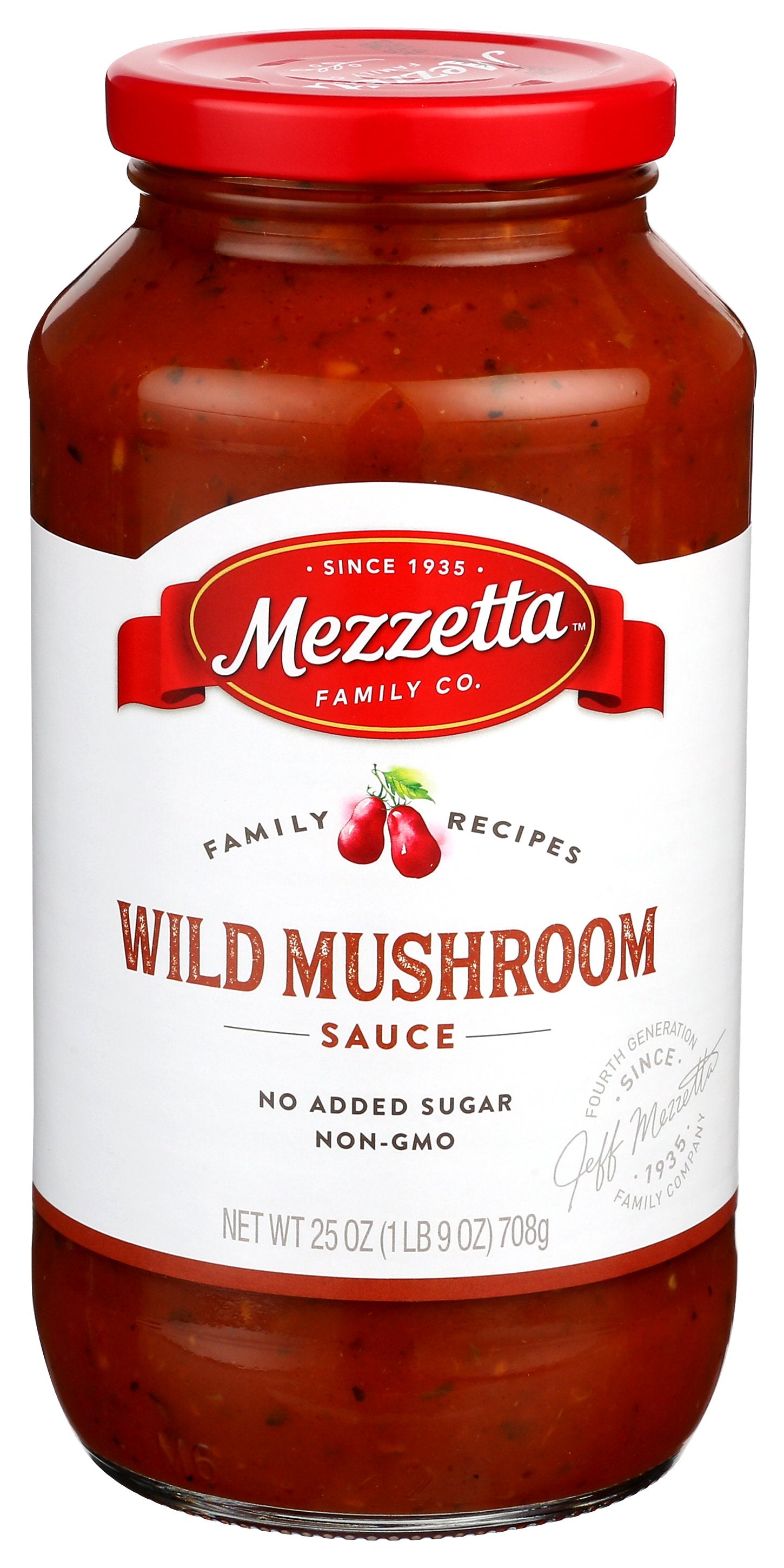 MEZZETTA SAUCE PSTA WLD MUSHRM NV - Case of 6