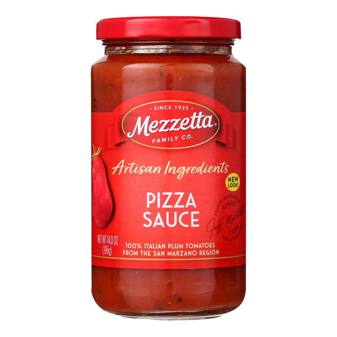 Mezzetta Sauce - Pizza - Case Of 6 - 14 Oz