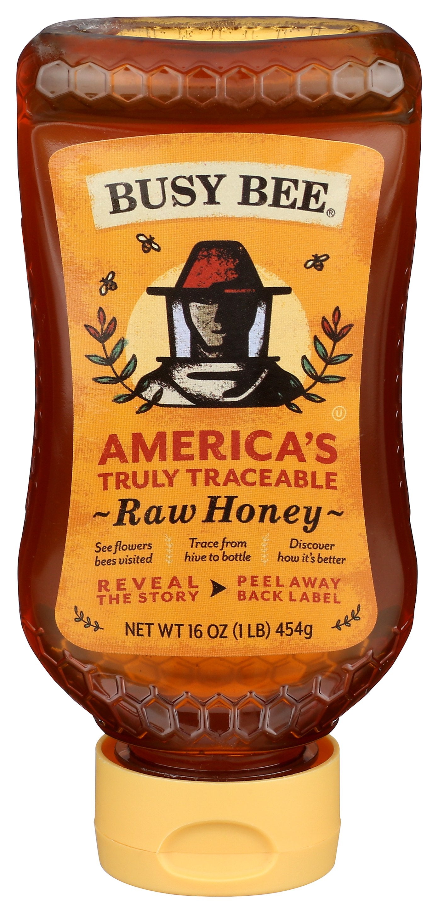 BUSY BEE HONEY RAW USA INVERTD PET - Case of 8