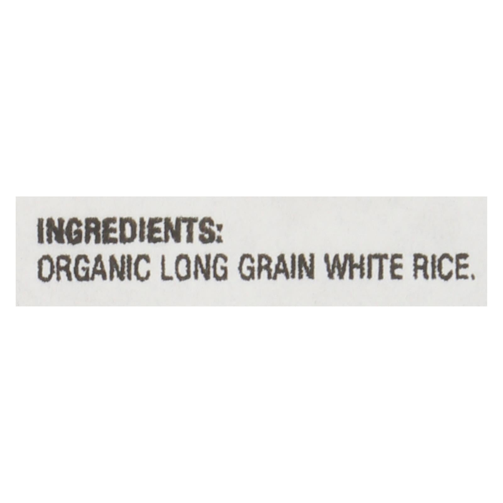 Lundberg Family Farms Organic White Long Grain Rice - Single Bulk Item - 25lb