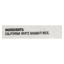 Load image into Gallery viewer, Lundberg Family Farms California White Basmati Rice - Single Bulk Item - 25lb