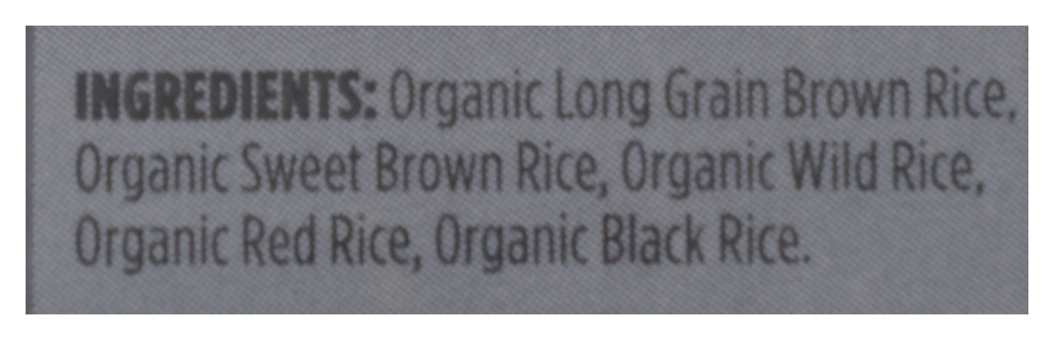 LUNDBERG RICE OG WILD BLND ORG - Case of 6