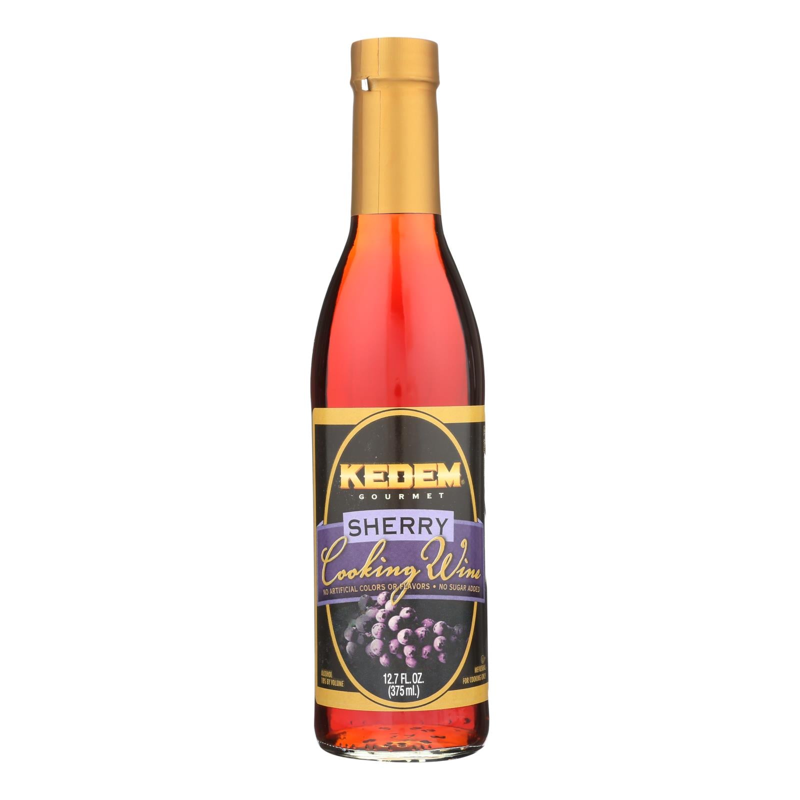 Kedem - Cooking Wine Sherry - Case Of 12 - 12.7 Fz