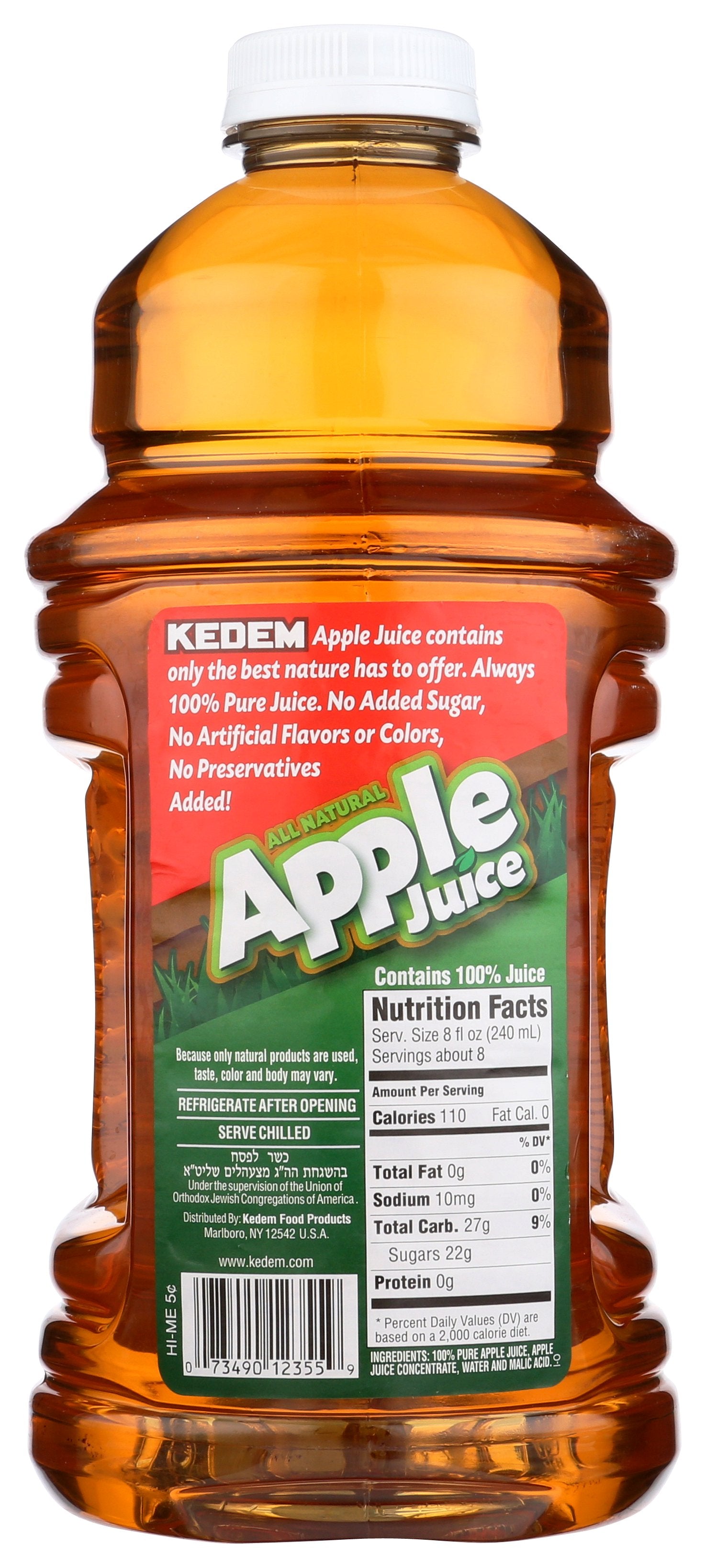 KEDEM JUICE APPLE - Case of 8