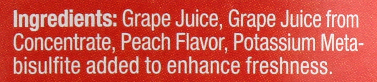 KEDEM JUICE PEACH GRAPE - Case of 6