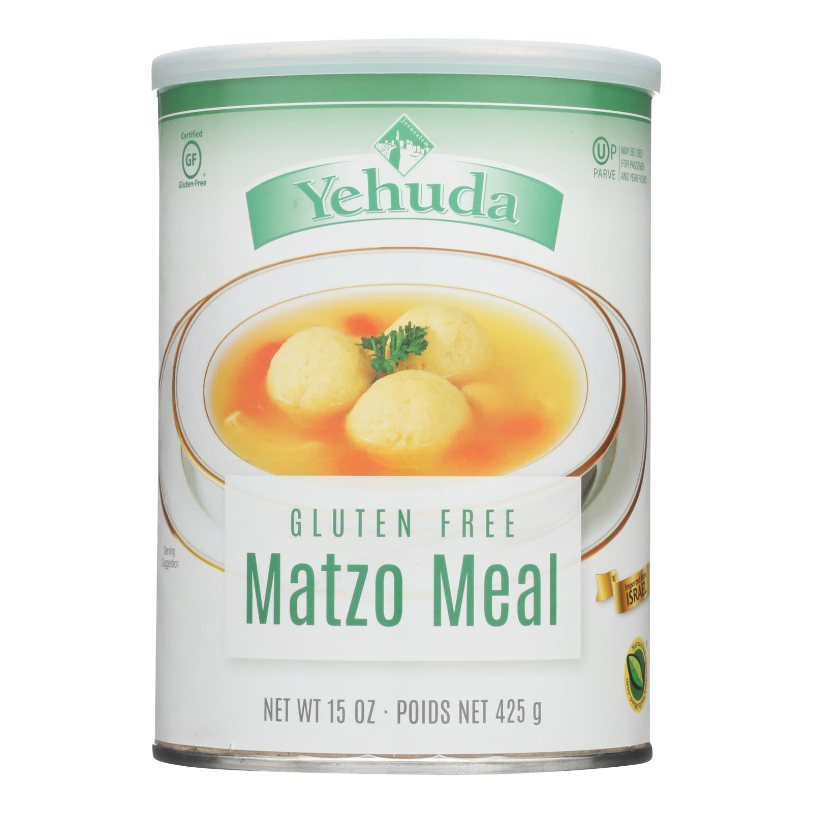 Yehuda Matzo - Passover - Gluten Free - Case of 12 - 15 oz