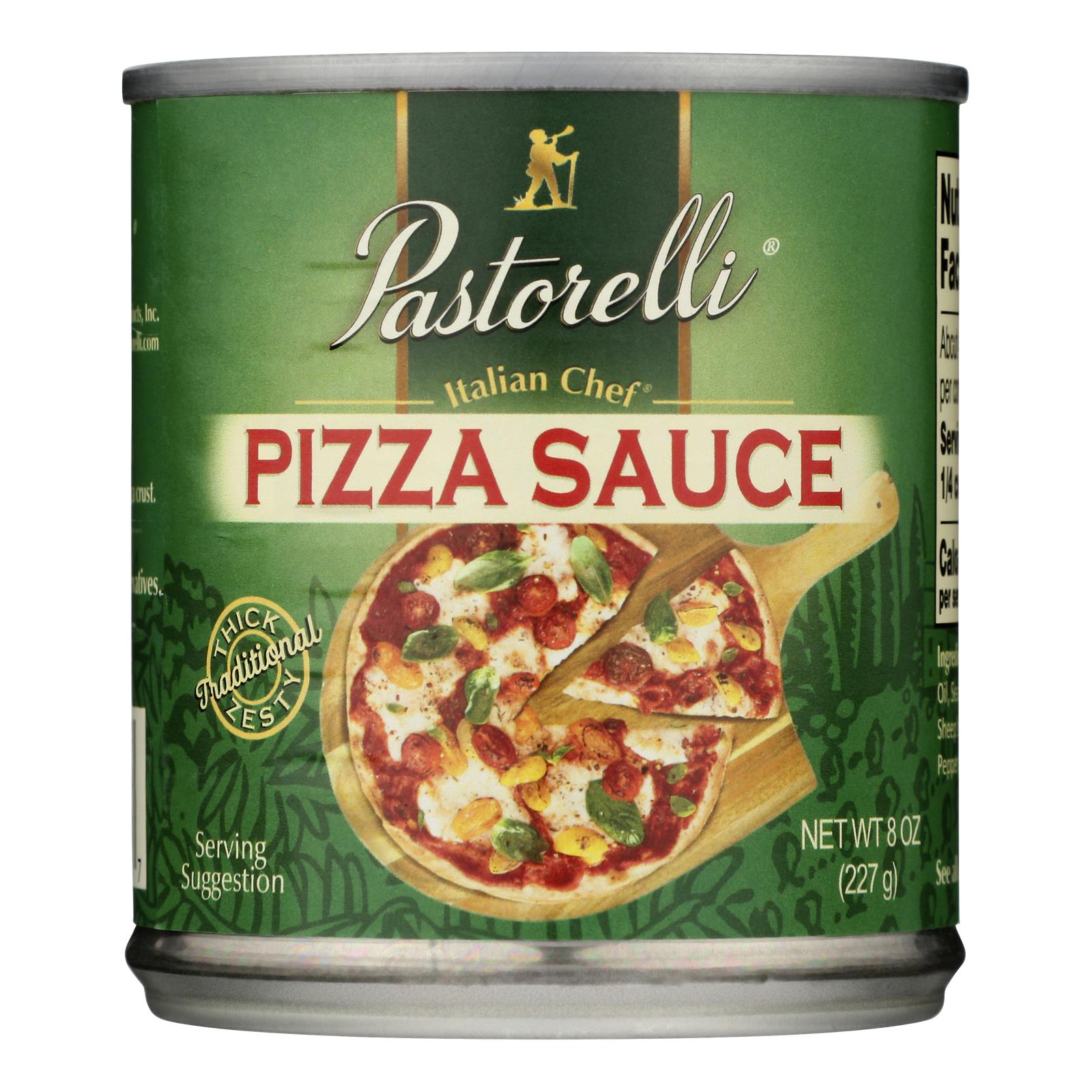 Pastorelli Pizza Sauce - Case Of 12 - 8 Oz