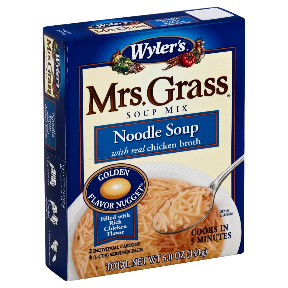 Mrs Grass Mix Soup Chicken Noodle - Case of 12 - 5 oz