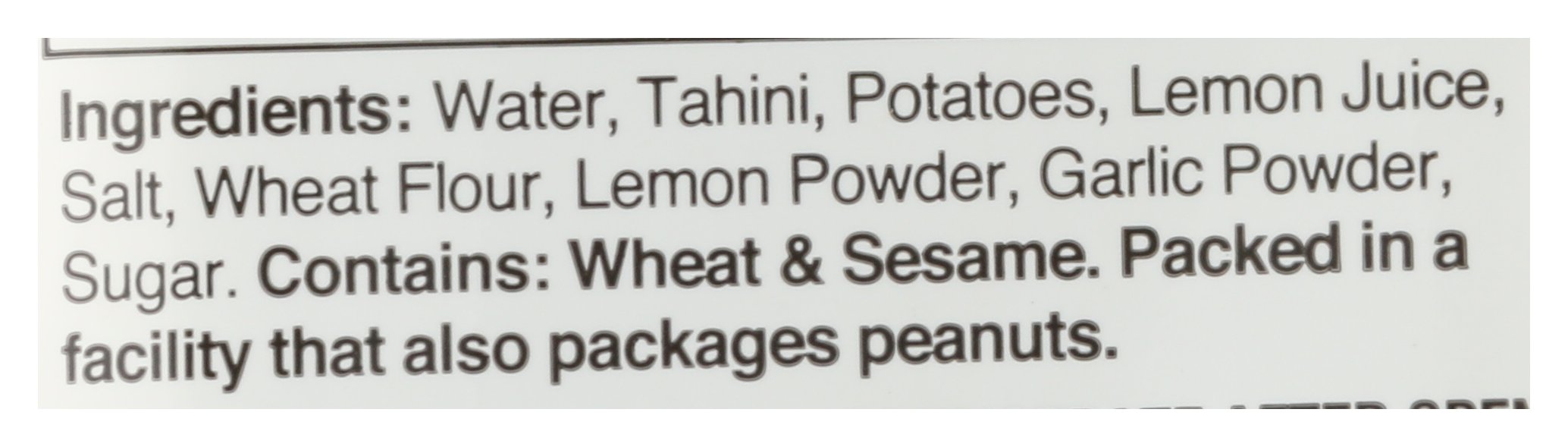 WILD GARDEN SAUCE TAHINI TRADITIONAL - Case of 6
