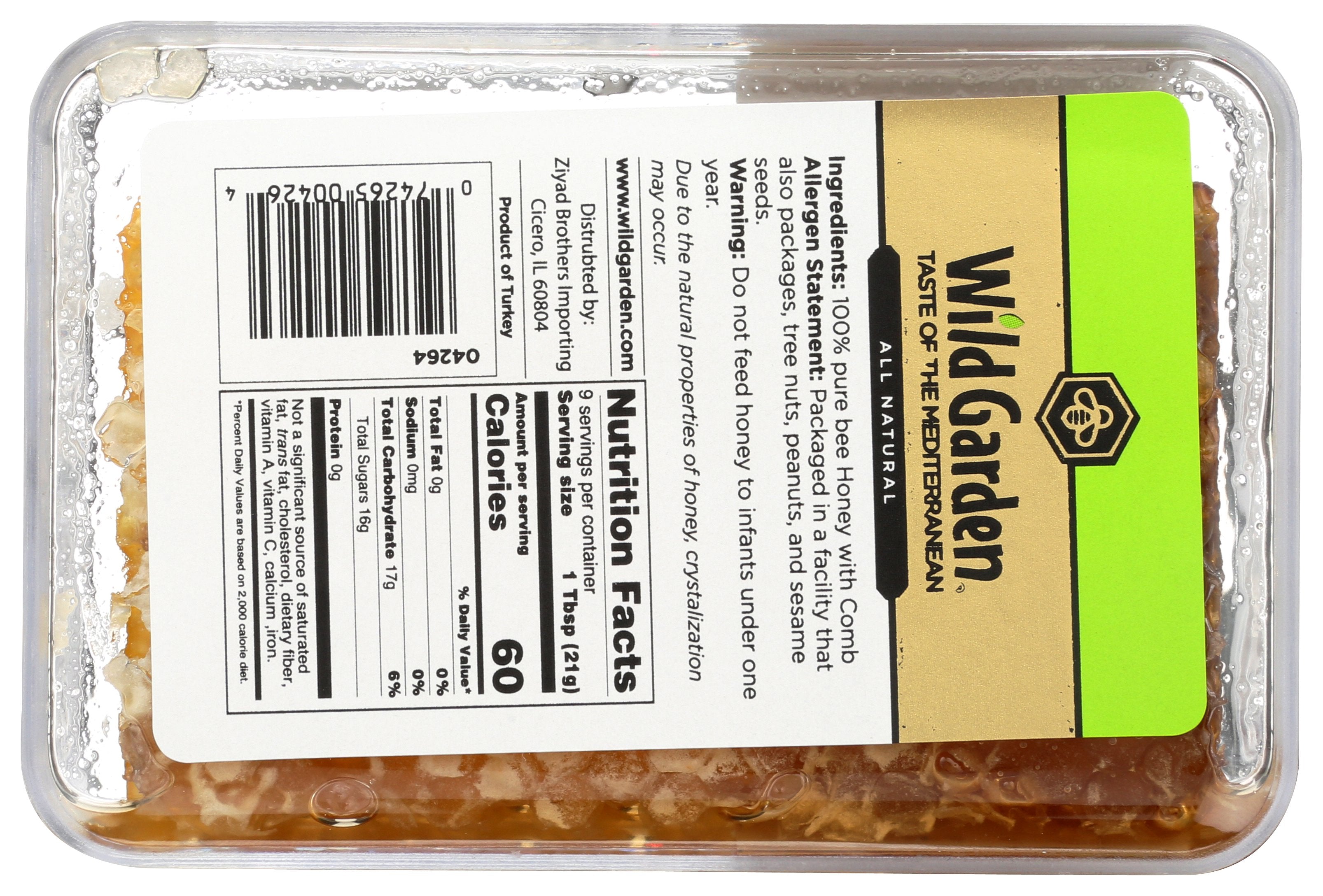 WILD GARDEN HONEY COMB - Case of 6