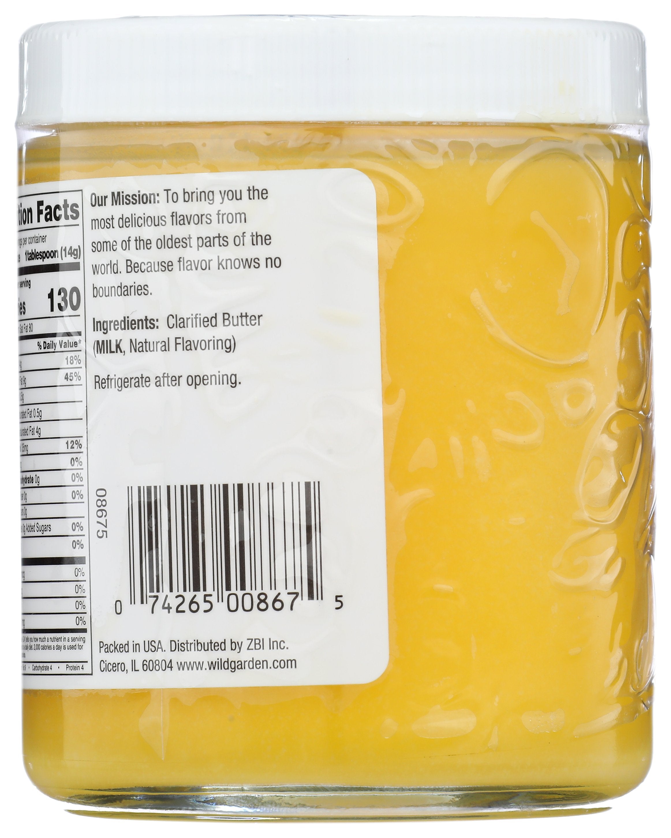 WILD GARDEN BUTTER GHEE - Case of 6