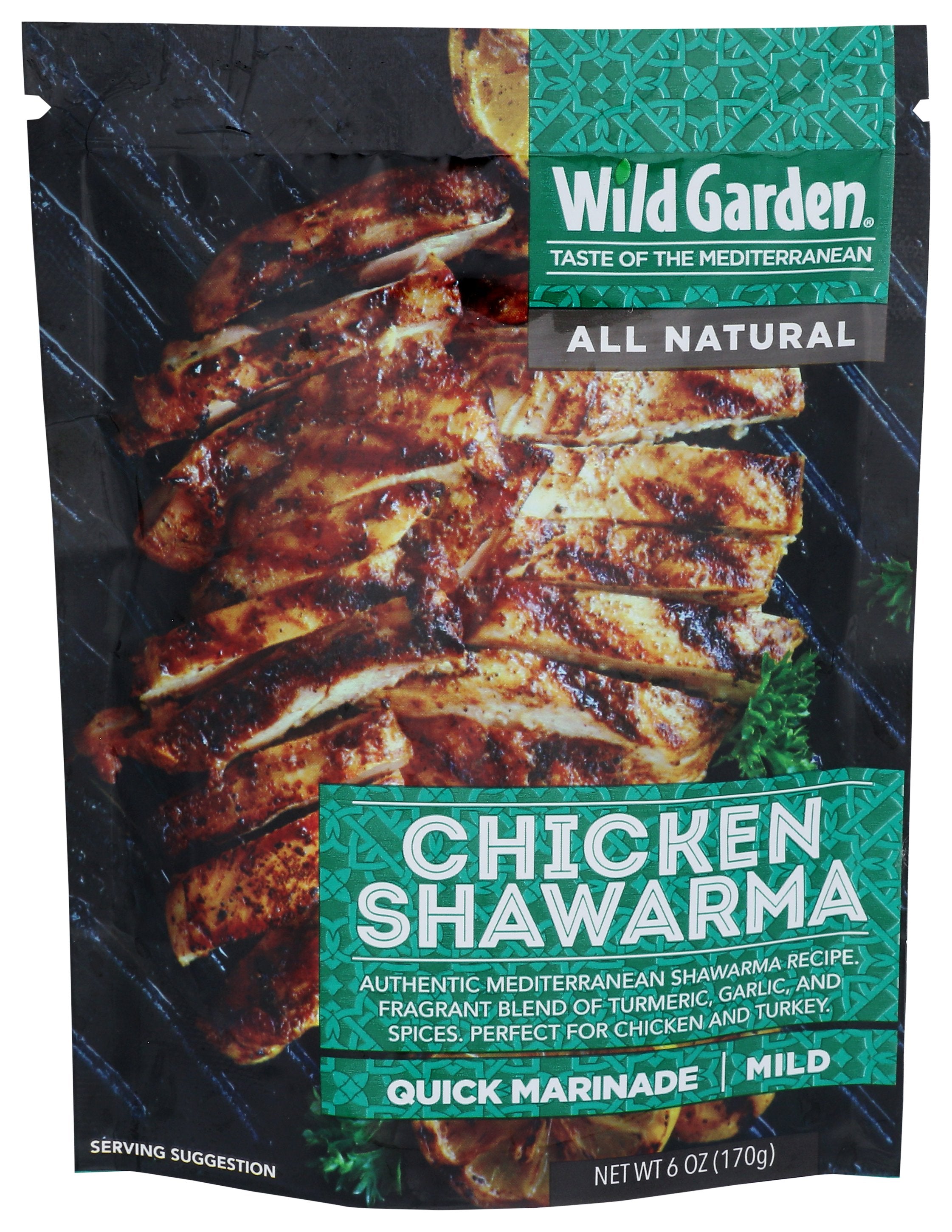 WILD GARDEN MARINADE CHCKN SHAWARMA - Case of 6