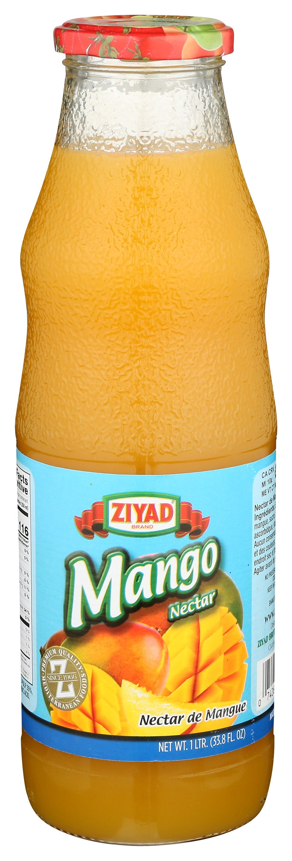 ZIYAD DRINK MANGO GLASS - Case of 6