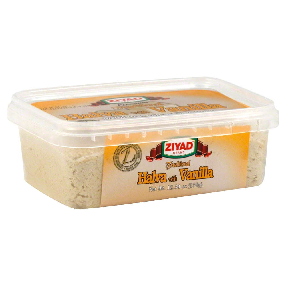 Ziyad Halva Vanilla - Case of 6 - 12.34 oz